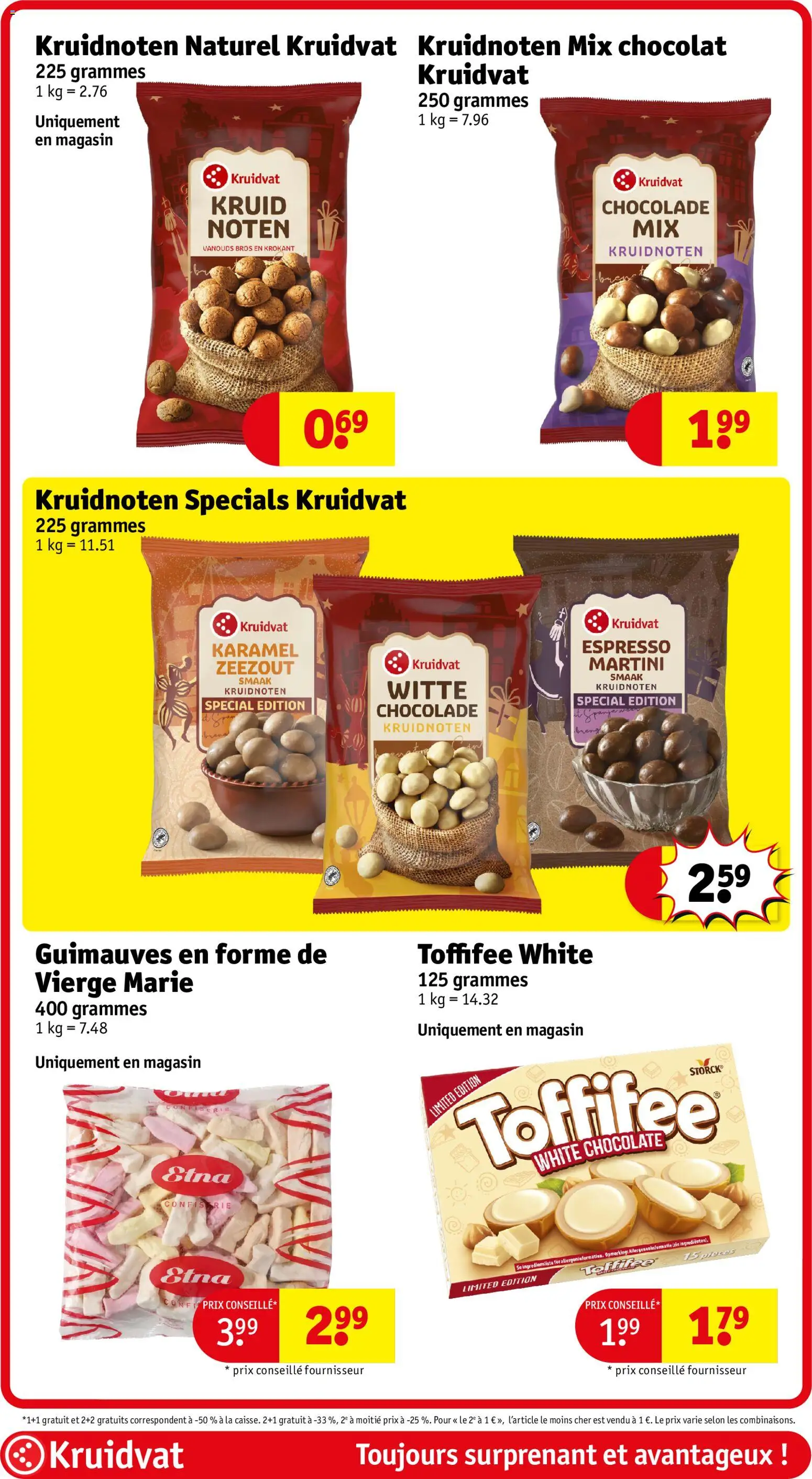 {H1} | Pagina: 57 | Producten: Noten, Zeezout, La, Chocolade