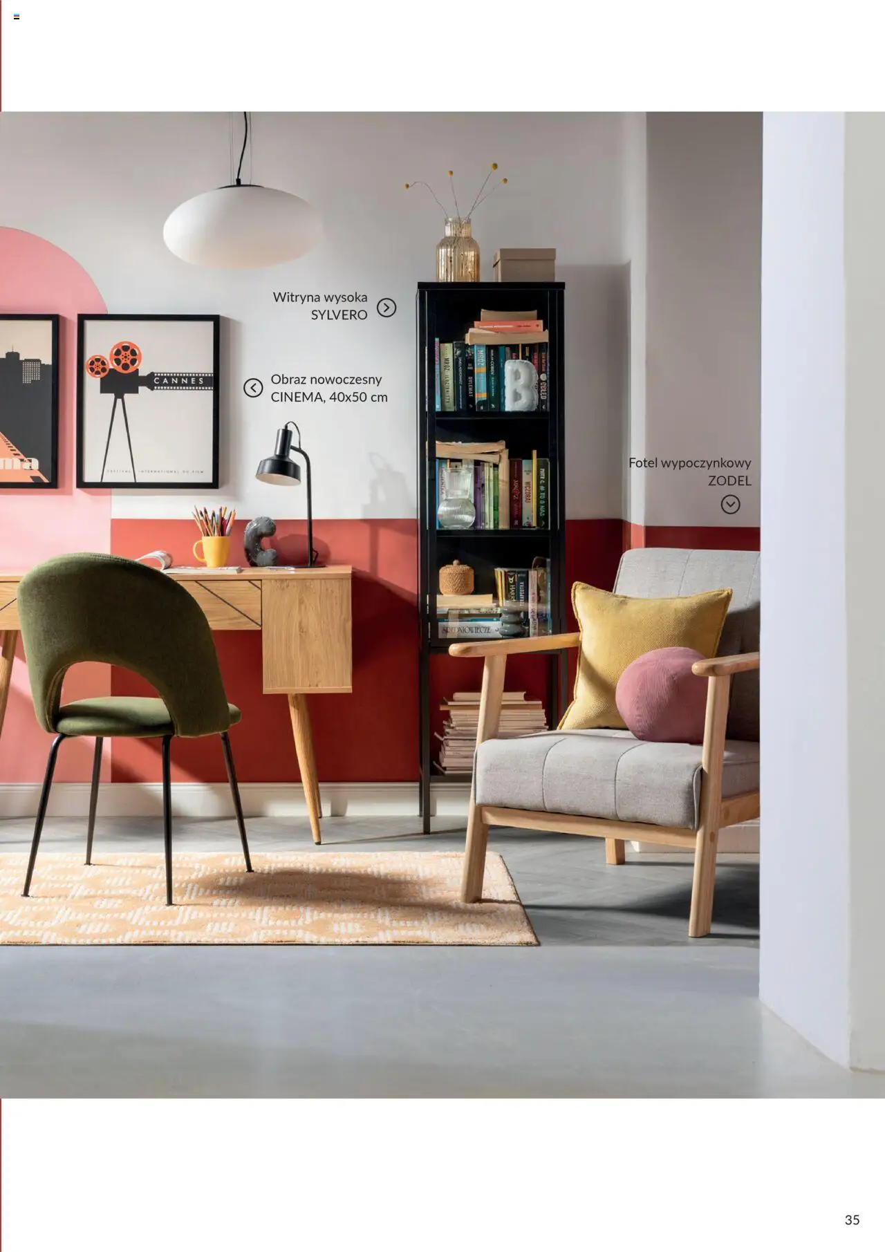 Salony Agata Gazetka - Trendbook od 21.03.2025 | Strona: 35 | Produkty: Fotel, Witryna