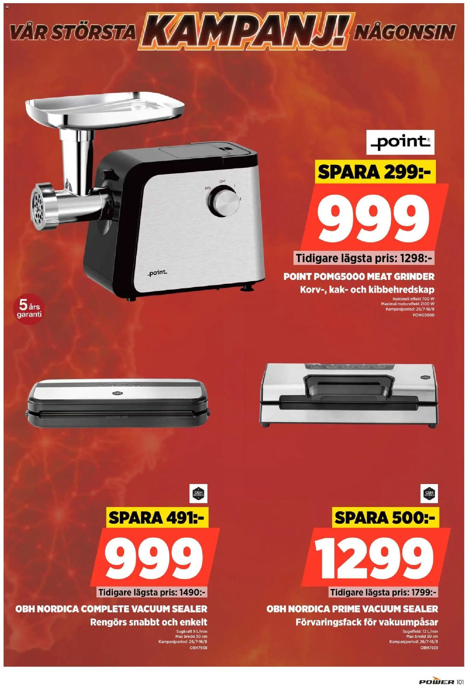 Power reklamblad aktuell från 03/08/2026 | Sida: 101