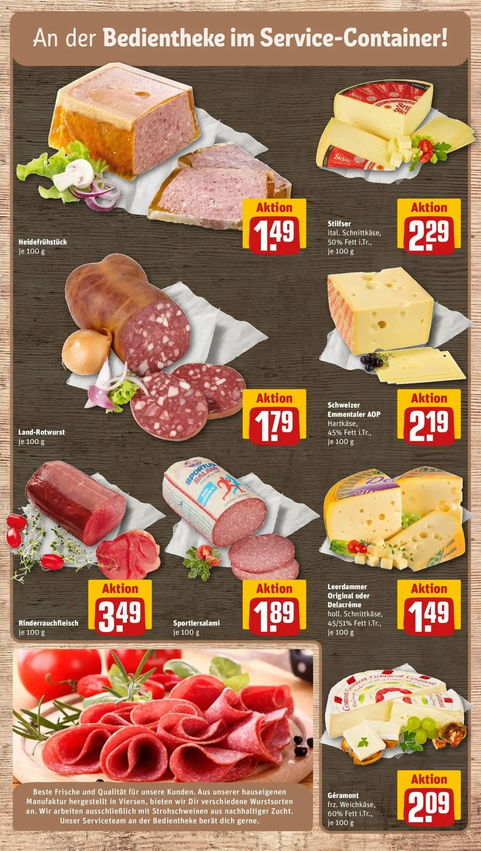 REWE Prospekt ab 10.08.2026 zum Blättern » Angebote | Seite: 7 | Produkte: Geramont, Leerdammer