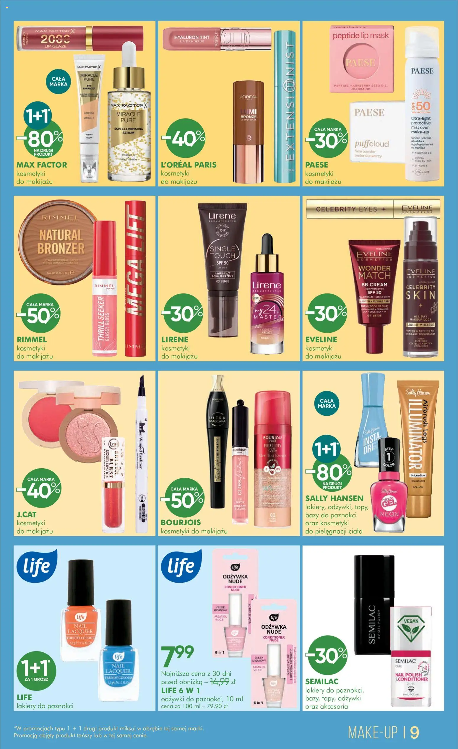 Super-pharm gazetka od 16.07.2026 | Strona: 9 | Produkty: Kosmetyki, Kosmetyki do makijażu, Bronzer, Eyeliner