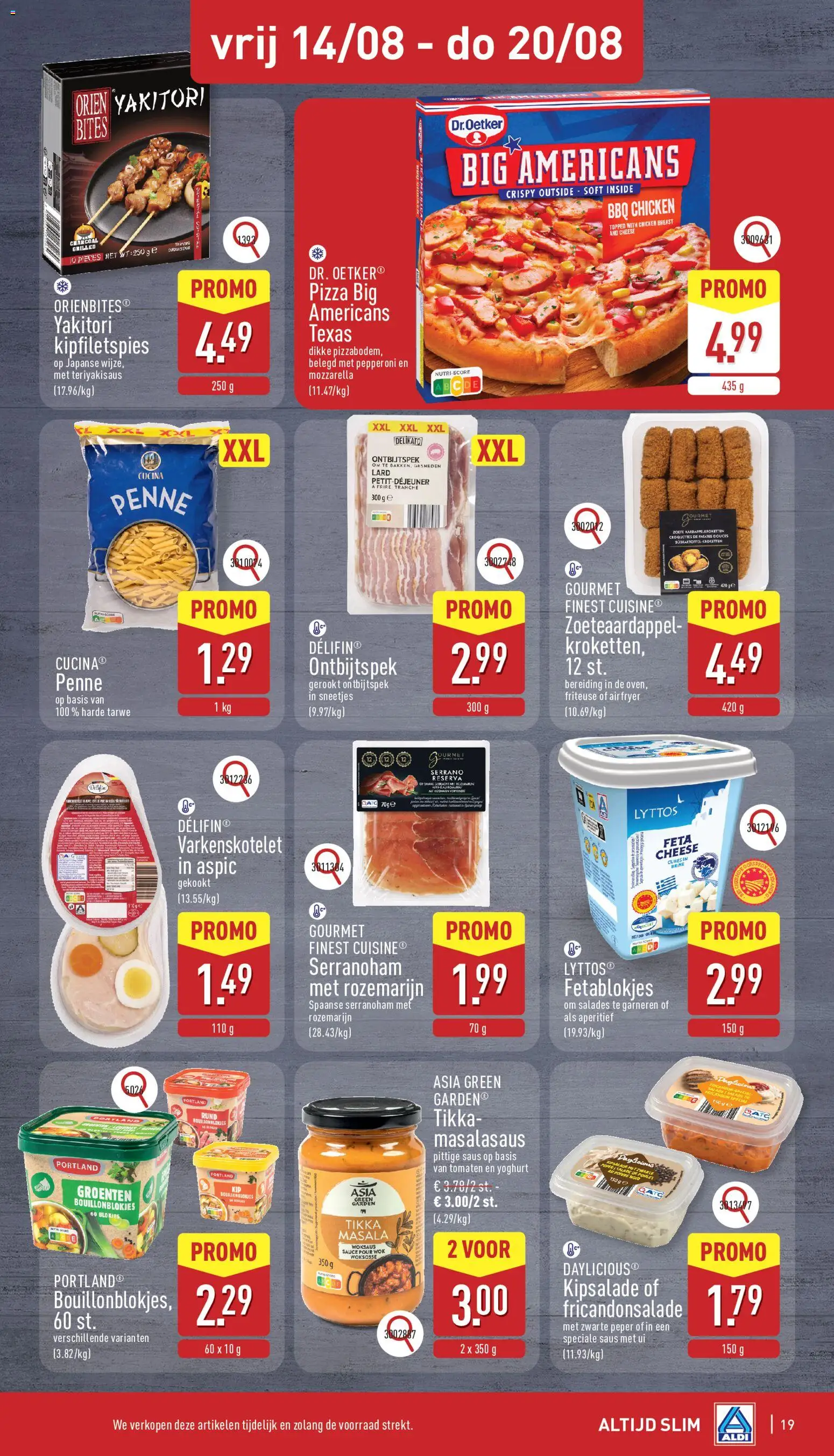 {H1} | Pagina: 19 | Producten: Pizza, Tomaten, Feta, Groenten