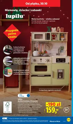 Pogląd oferty "Lidl gazetka" - ważna od 29.10.2026 | Strona: 45 | Produkty: Blacha do pieczenia, Kuchenka, Plyty, Kosz