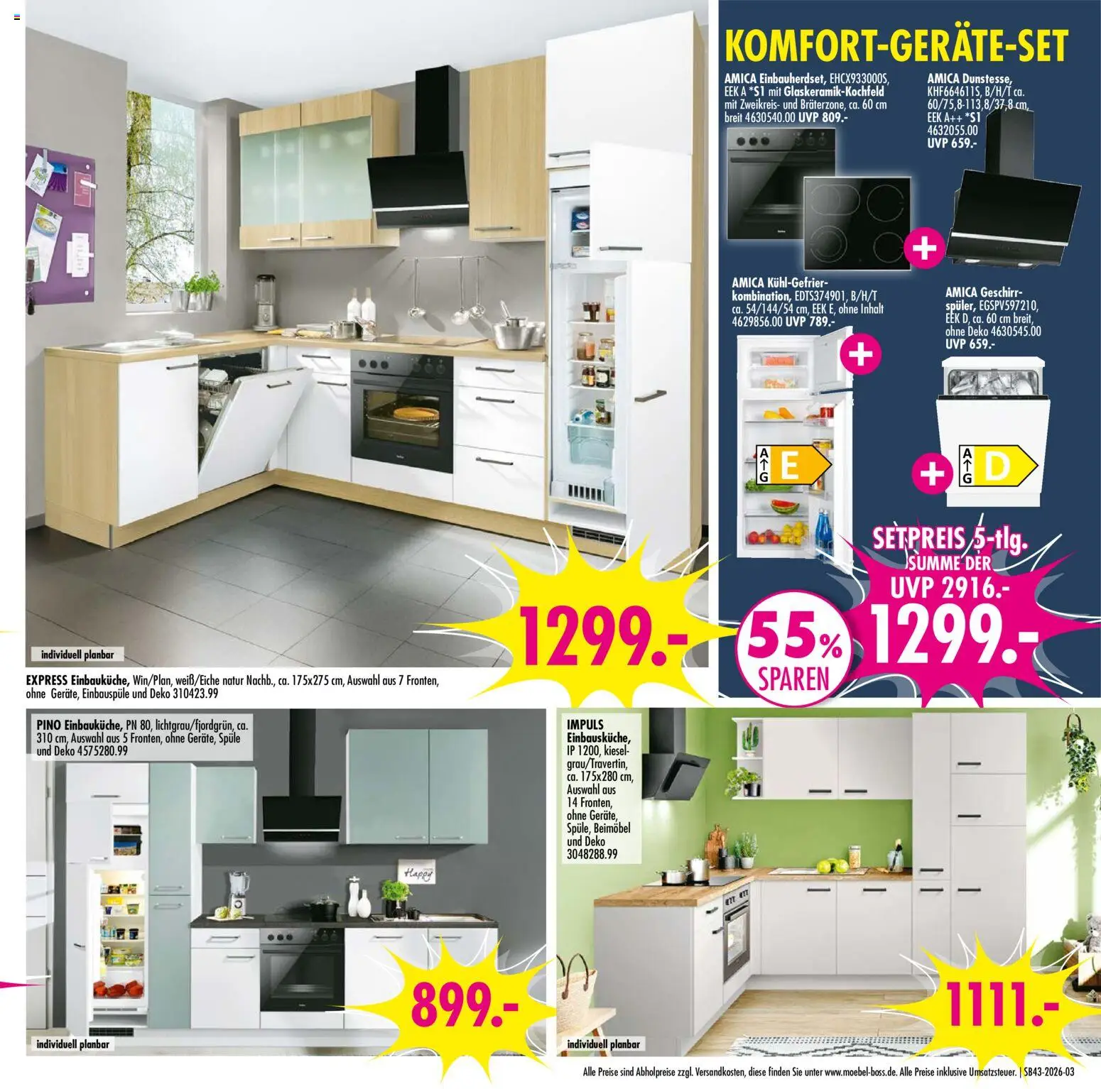 SB Möbel Boss Prospekt – gültig ab 17.10.2026 | Seite: 3