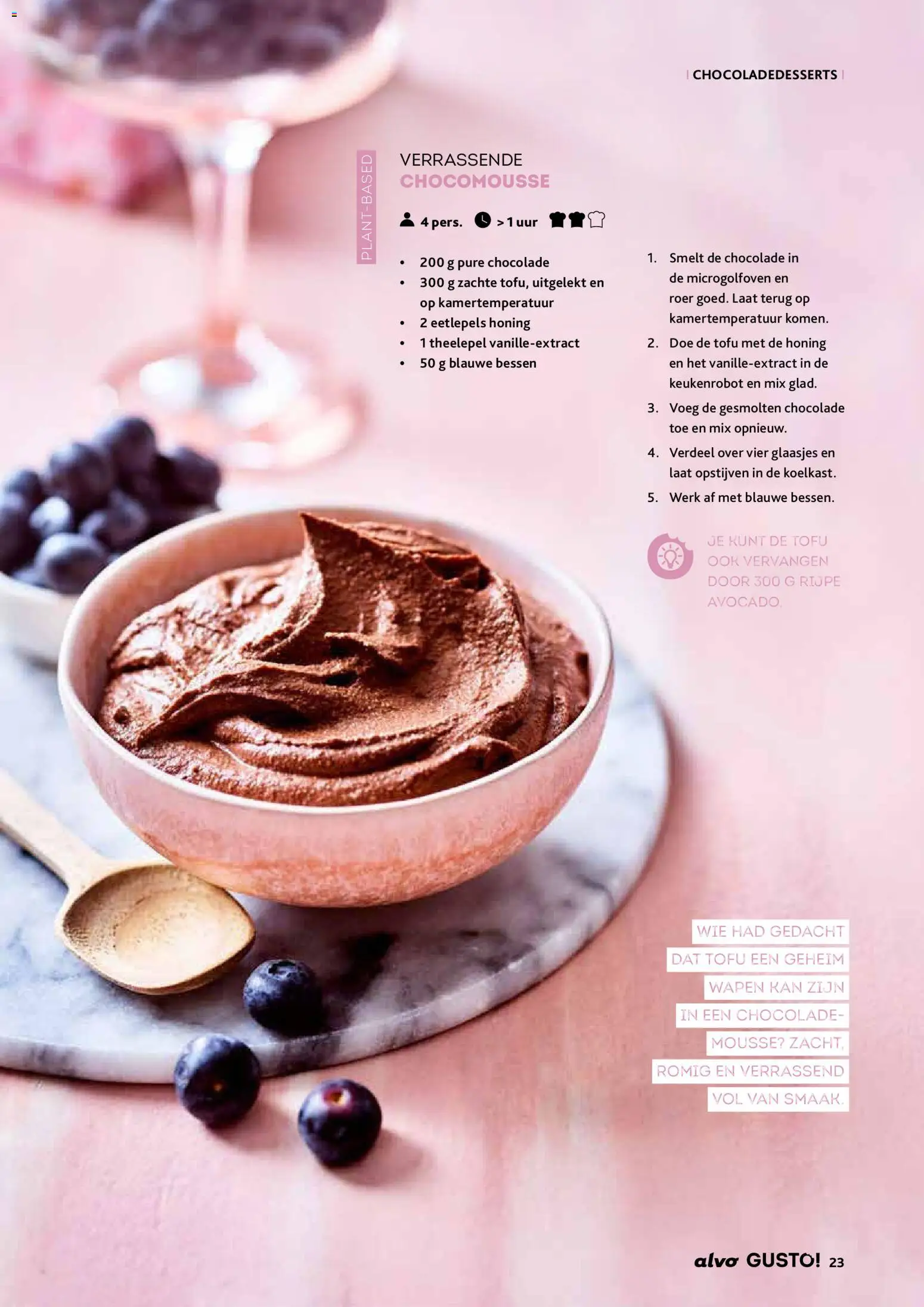 {H1} | Pagina: 23 | Producten: Kan, Chocolade
