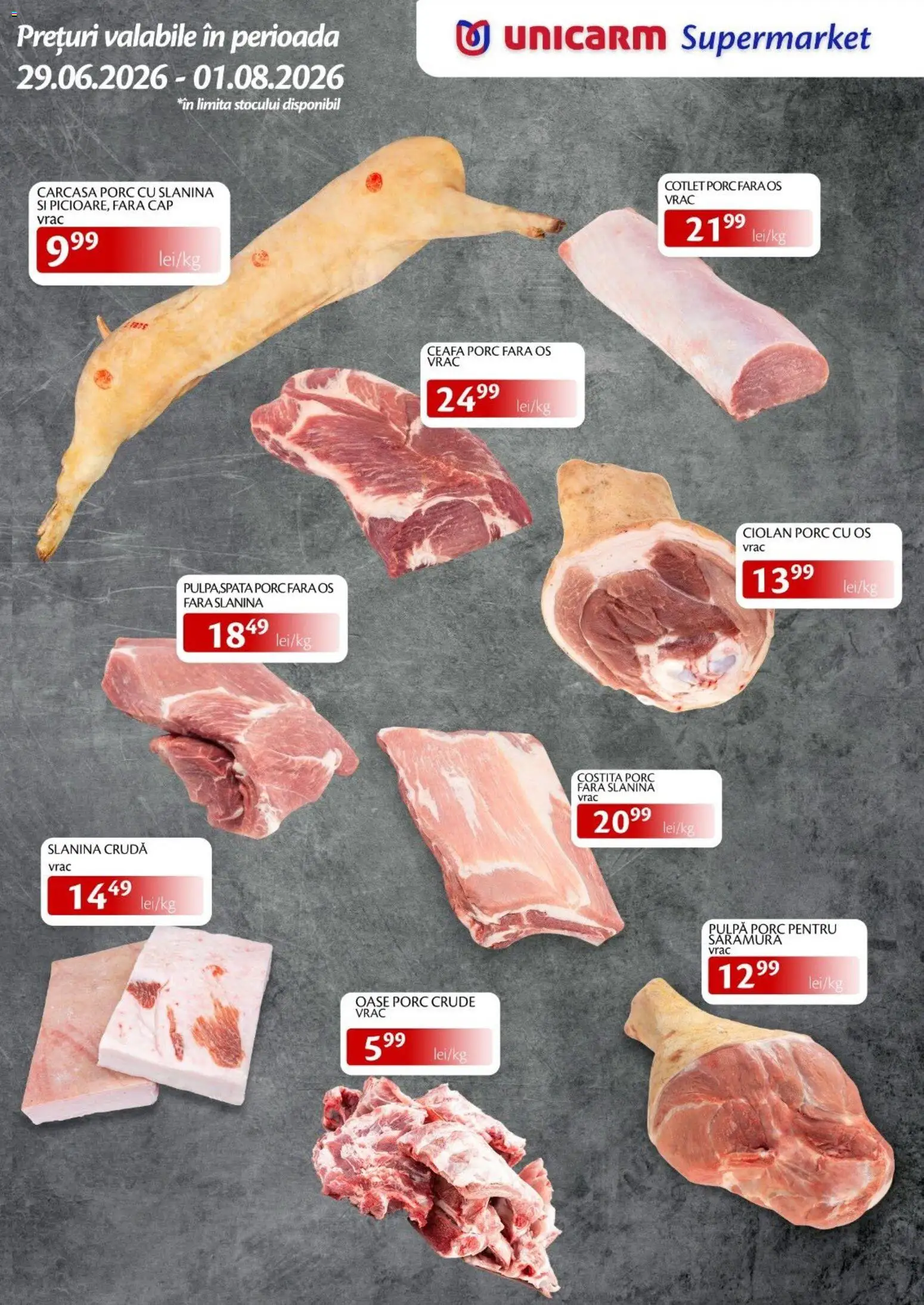 Noul catalog Unicarm – valabil de la 29.06.2026 | Pagină: 1