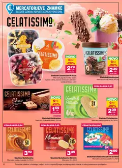Mercator katalog akcije – veljaven od 09.07.2026 | Stran: 12 | Izdelki: Kos, Sladoled