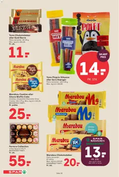 Spar - Tilbudsavis uge 25 - 26 gyldig fra 12.06.2026 | Side: 21 | Produkter: Cookies, Oreo