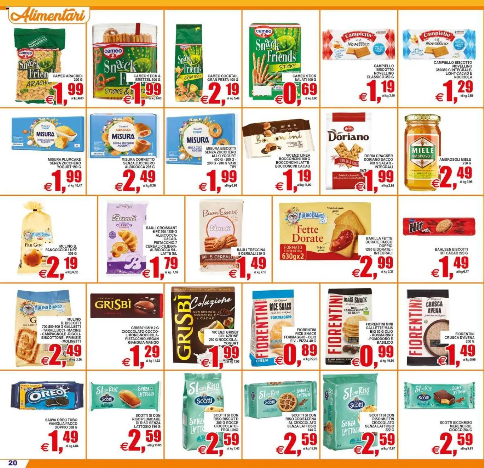 Volantino Pewex del 19/06/2026 | Pagina: 20 | Prodotti: Cioccolato, Sale, Mango, Muffin