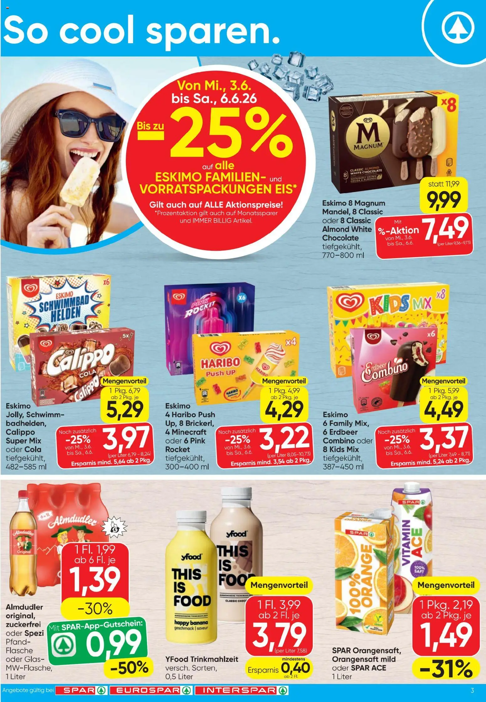 Spar Flugblatt gültig ab 03.06.2026 | Seite: 3