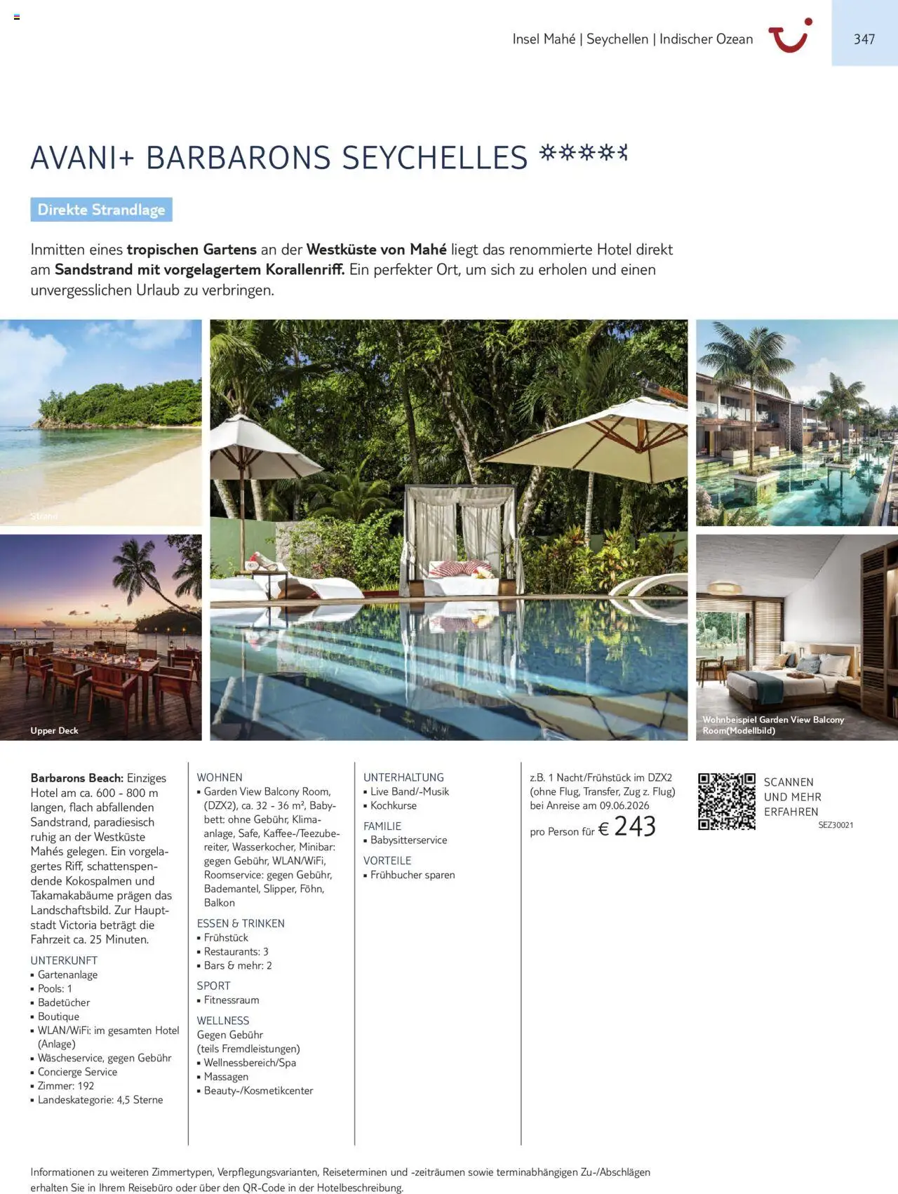 Aida - Asien, Afrika, Orient & Indischer Ozean 2025/26 – gültig ab 01.11.2025 | Seite: 347 | Produkte: Bett