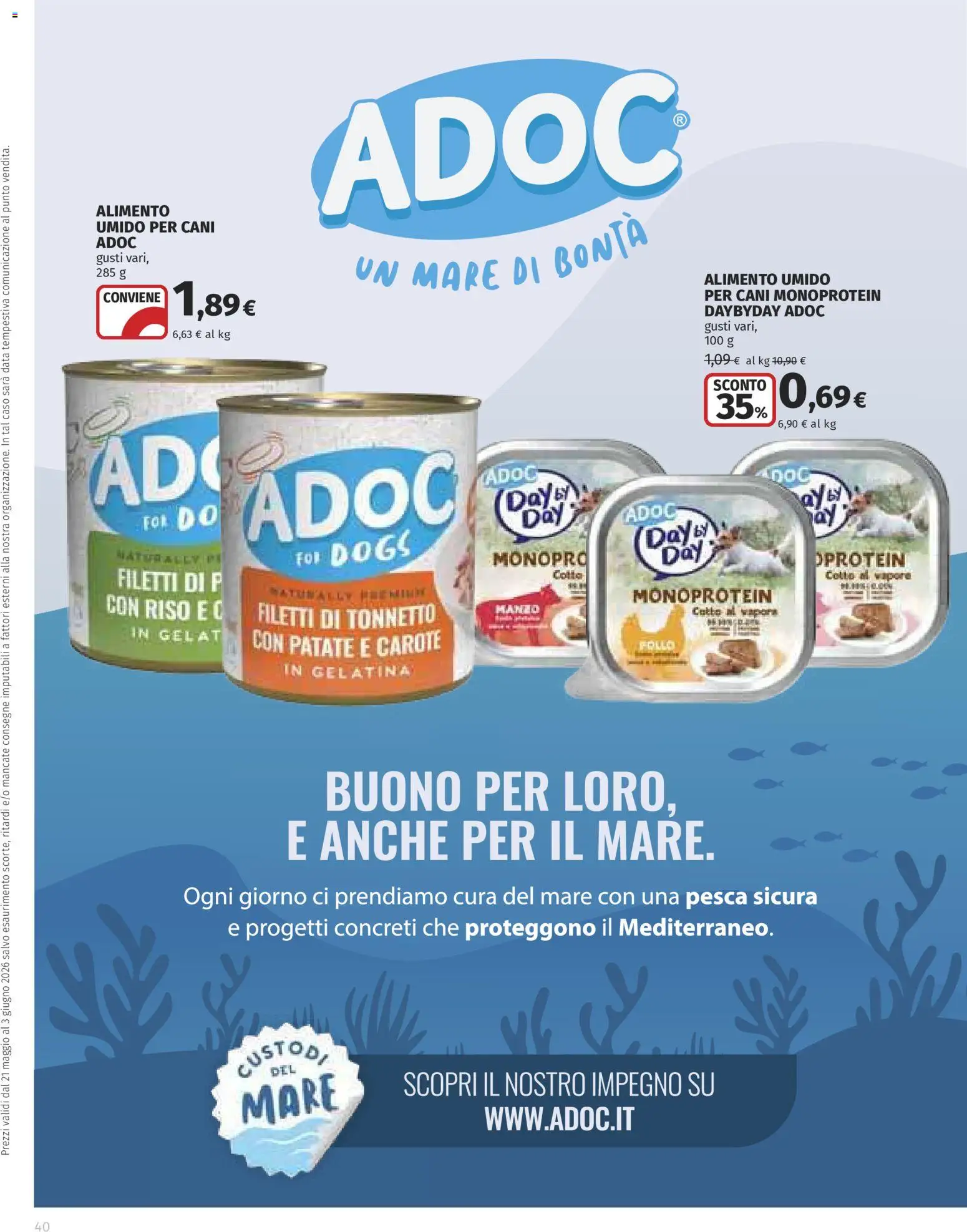 Volantino Ipercoop del 21.05.2026 | Pagina: 40 | Prodotti: Riso, Manzo, Patate, Carote