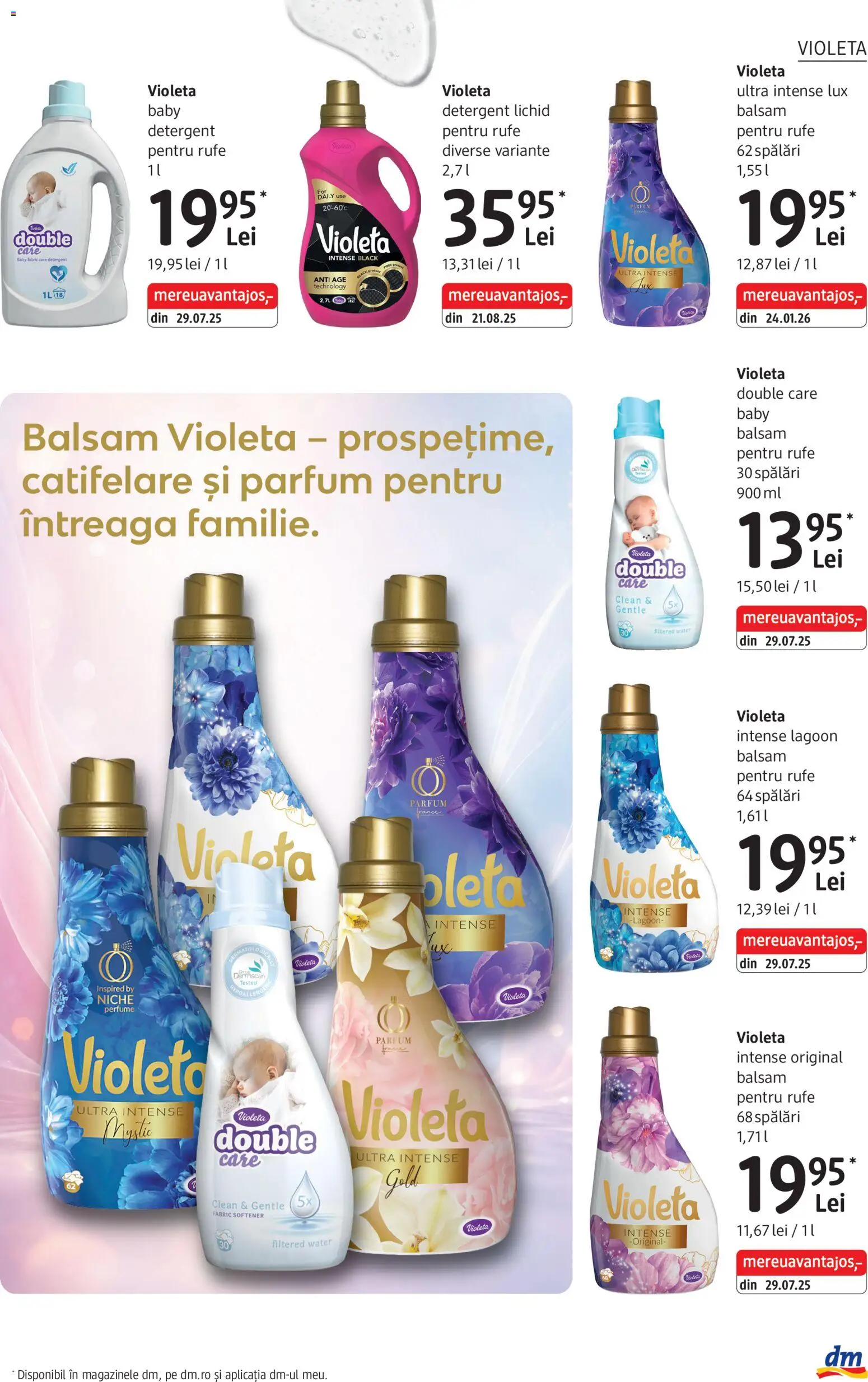 Noul catalog DM drogeriemarkt – valabil de la 01.10.2026 | Pagină: 21 | Produse: Baby, Clean, Parfum, Black