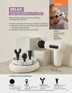 Vista previa Catálogo AVON campaña 5 válido desde el 01.05.2026 | Página: 147 | Productos: Horquilla, Cable, USB