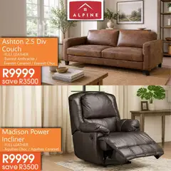 Tafelberg Furnishers specials catalogue – valid from 21.05.2026 | Page: 11 | Products: Couch, Caramel