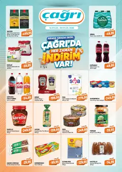 14 Eylül 2026 tarihinden itibaren geçerli olan Çağrı Market kataloğu önizlemesi | Sayfa: 2