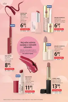 DM Drogerie Markt katalog akcije – veljaven od 04.05.2026 | Stran: 6 | Izdelki: Licila, Rdecilo za ustnice