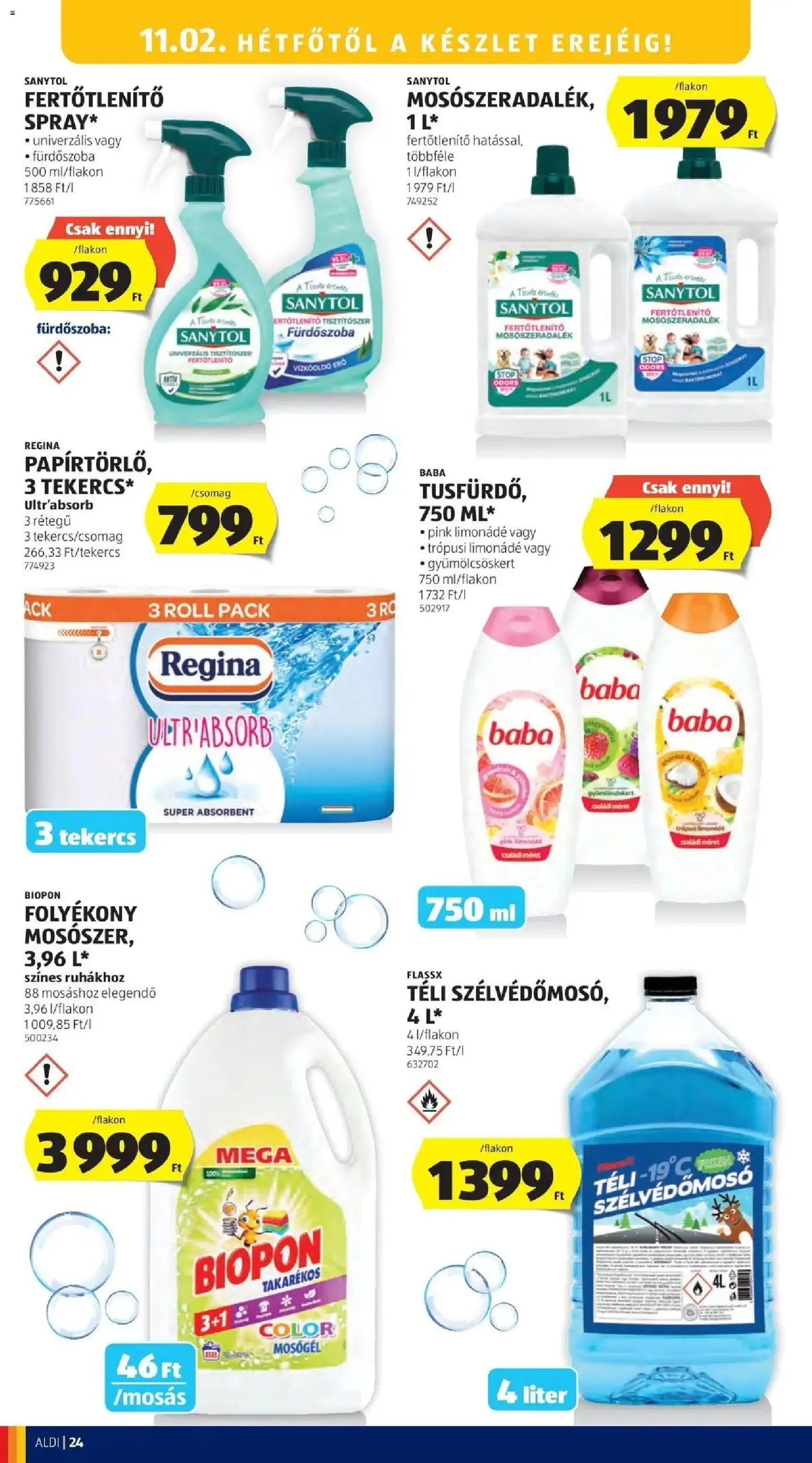 Aldi aktuális akciós újság - 2026.10.24. -tól/töl > akció, lapozható szórólap 🛍️ | Oldal: 24