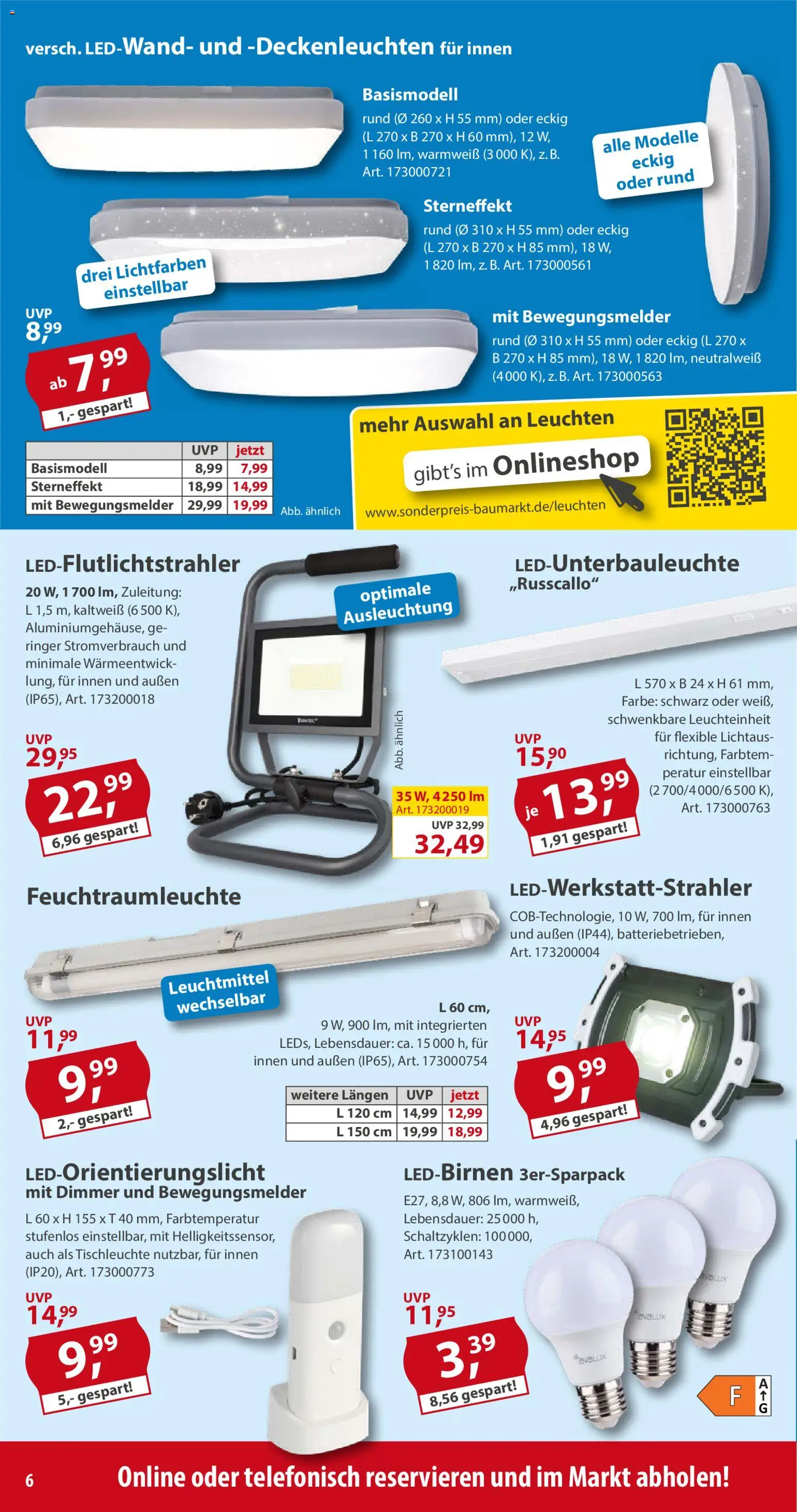 Sonderpreis Baumarkt Prospekt – gültig ab 31.10.2026 | Seite: 6