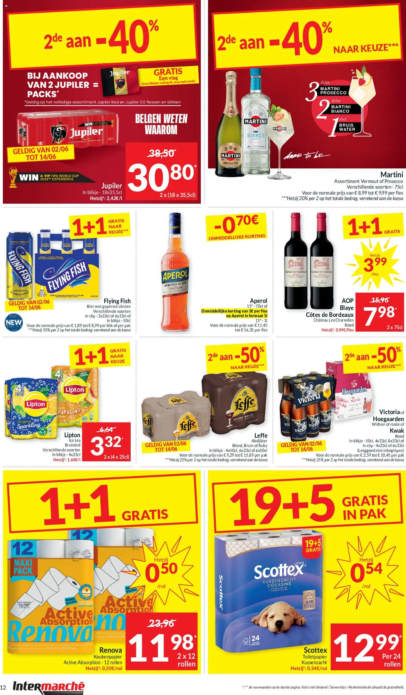 {H1} | Pagina: 12 | Producten: Fles, Bier, Citroen, Keukenpapier