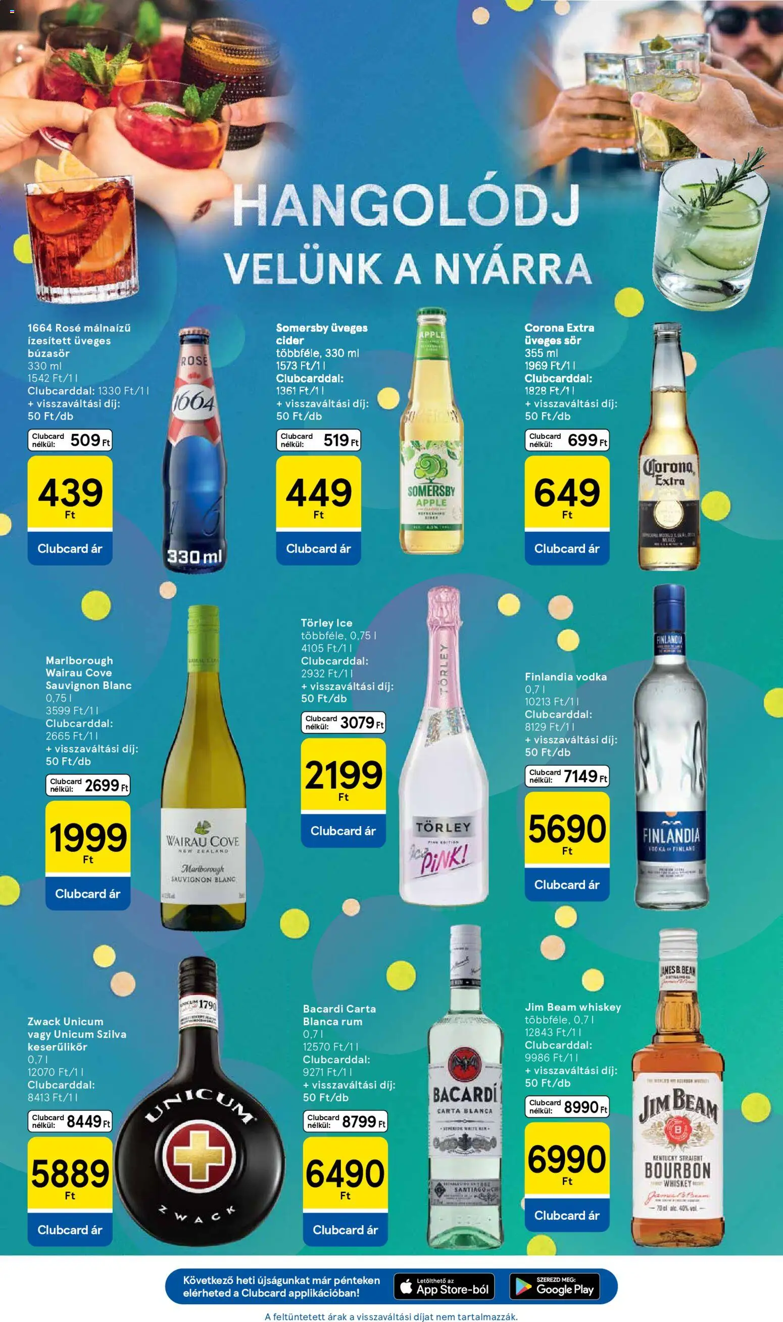 Tesco akciós ujság - amely érvényes a következő dátumtól: 07.04.2026 | Oldal: 5 | Termékek: Szilva, Rum, Cider, Vodka