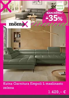 Mömax Katalog - Pregled kataloga iz trgovine Mömax, vrijedi od 19.05.2026 | Stranica: 5 | Proizvodi: Kutna garnitura