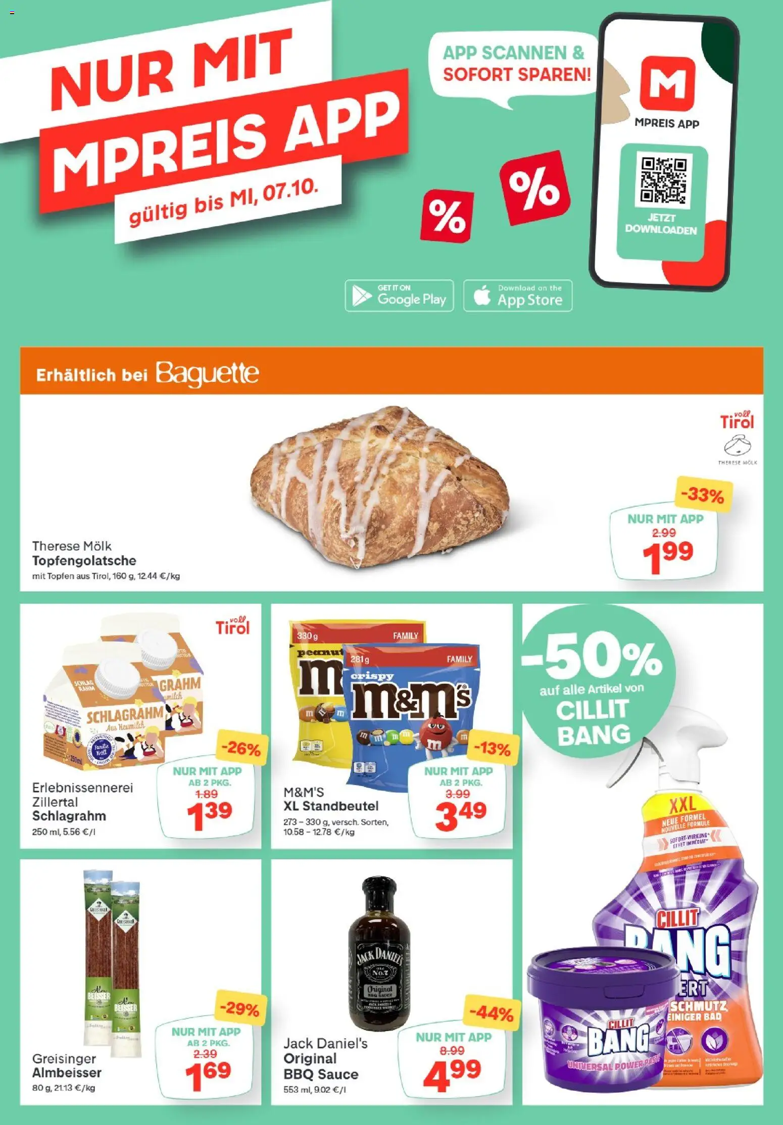 MPREIS Lenzing gültig ab 24.09.2026 | Seite: 13 | Produkte: Baguette, Bad