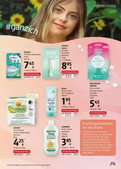 dm drogerie markt Journal April 2026 ab 09.04.2026 gültig | Seite: 15 | Produkte: Rasierer, Parfüm, Enthaarungscreme