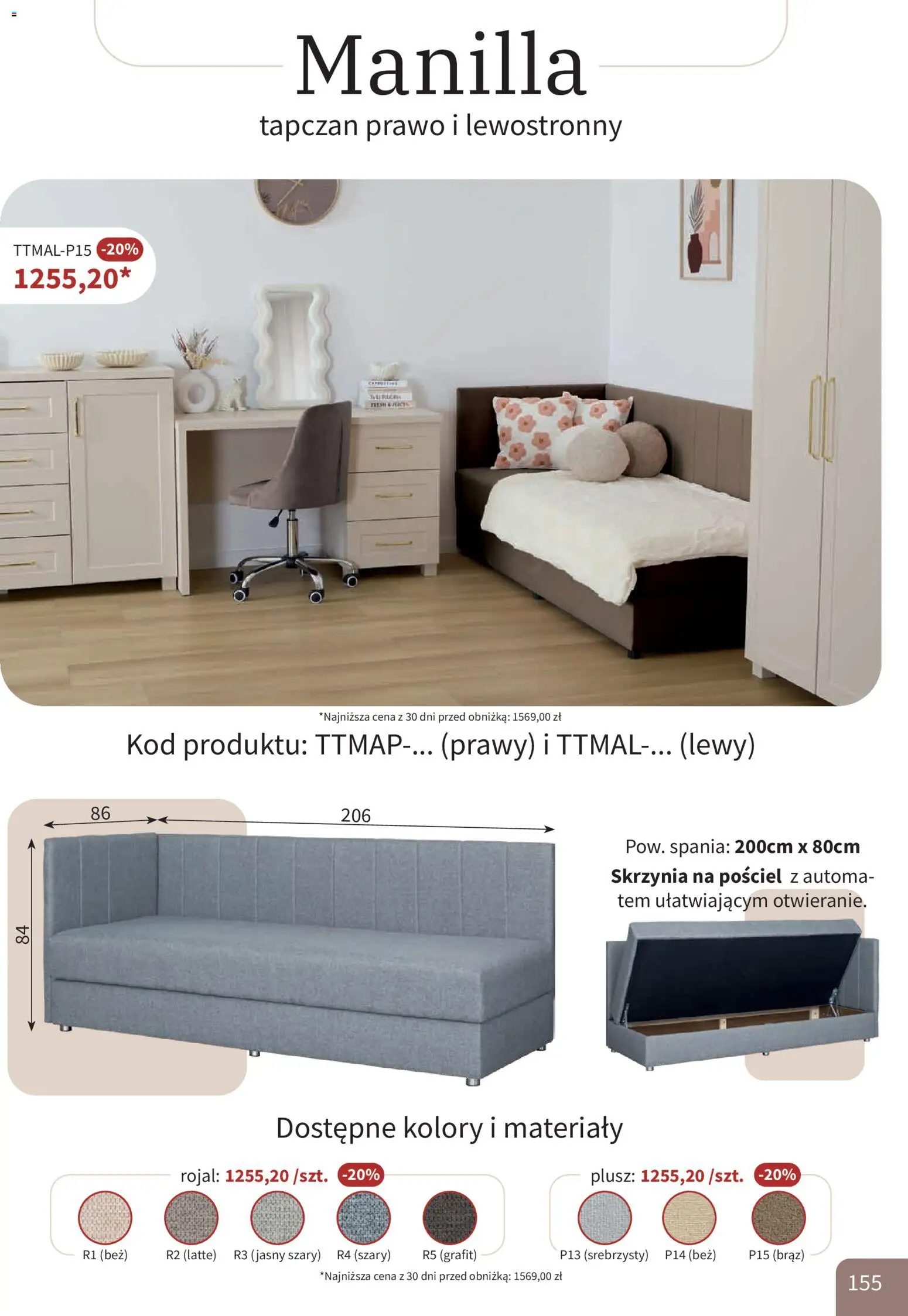 Bodzio Katalog od 01.08.2026 | Strona: 155 | Produkty: Pościel