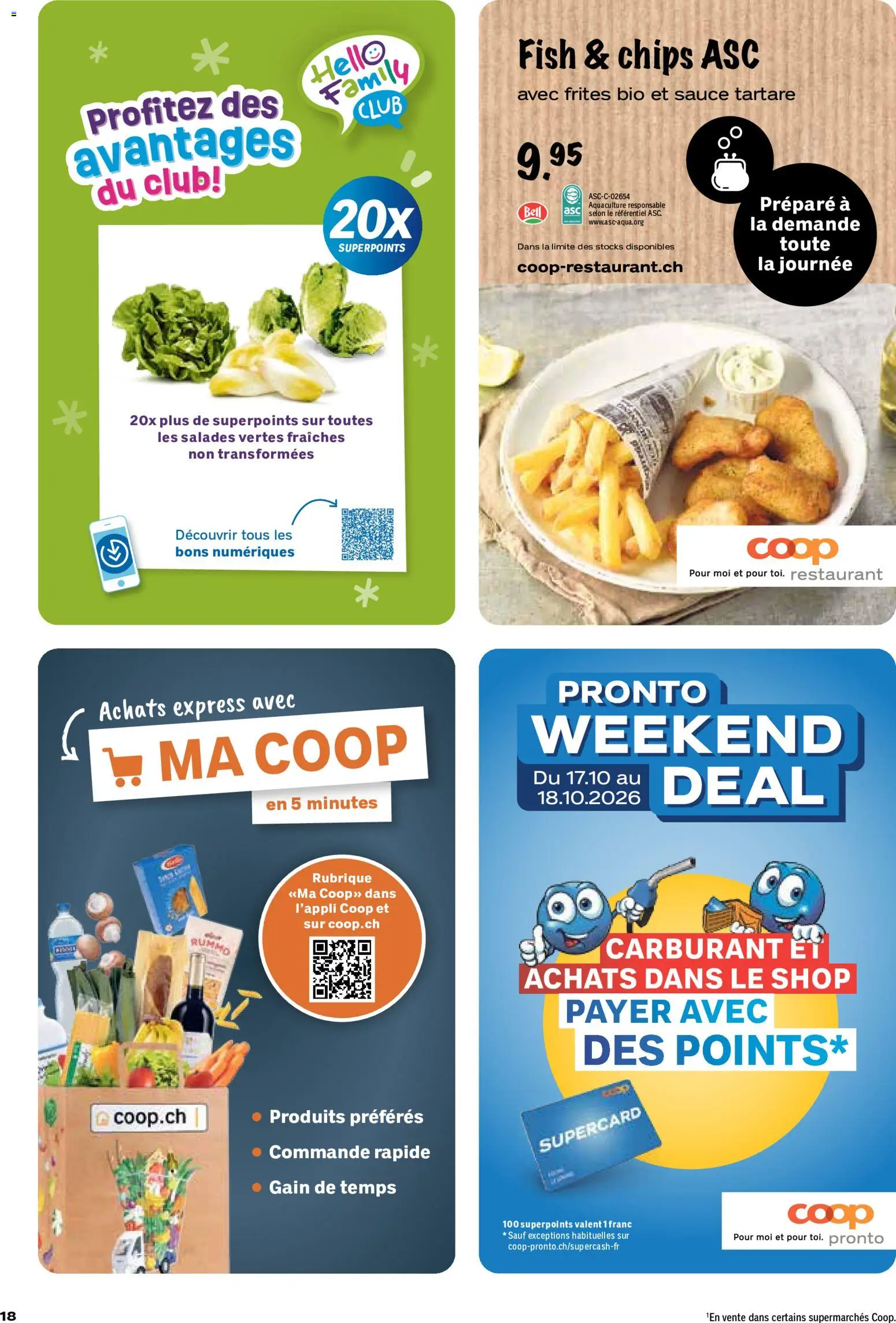 Coop aktionen FR – gültig ab 15.10.2026 | Seite: 18