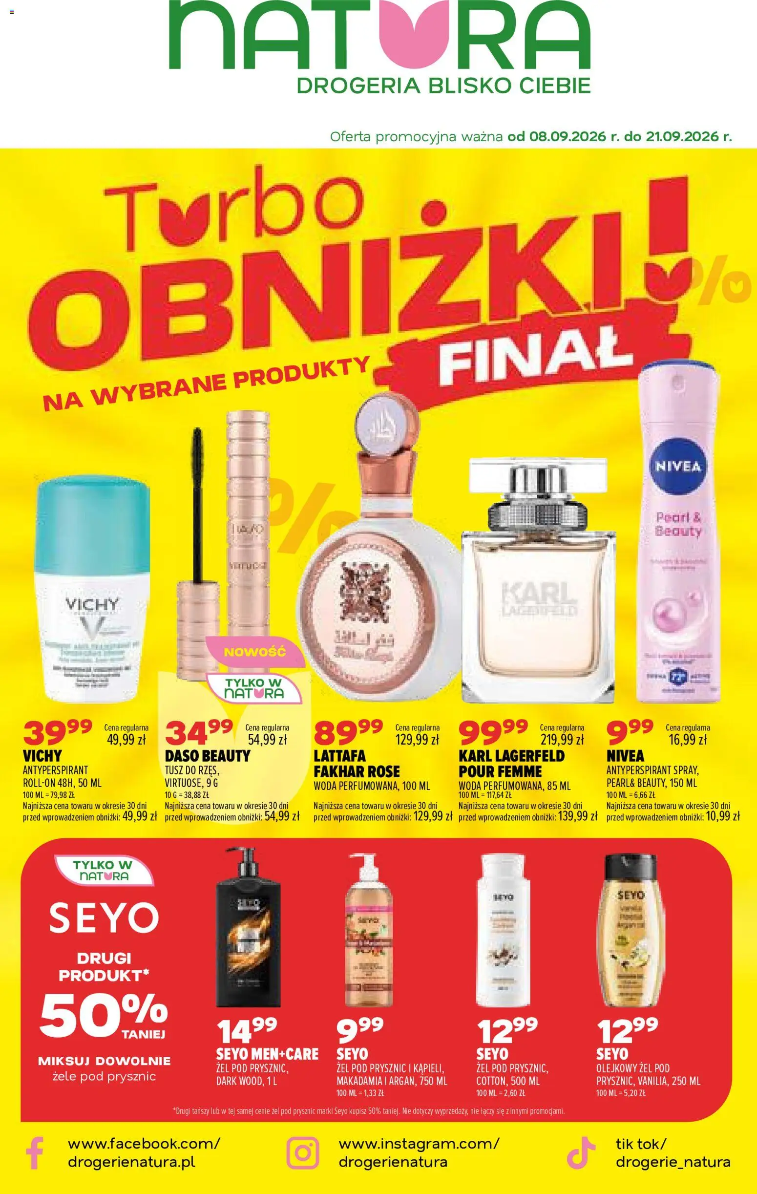 Drogerie Natura gazetka od 08.09.2026 | Strona: 1