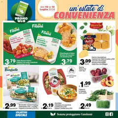 Anteprima del volantino Elite Supermercati volantino Promo Web valido a partire dal 10/07/2026 | Pagina: 7 | Prodotti: Lenticchie, Formaggio, Piselli, Piatto