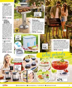 Náhled letáku Velký Košík katalog červen 2026 od 01.06.2026 | Strana: 9 | Produkty: Gril, Chladící taška, Rošt, Baterie