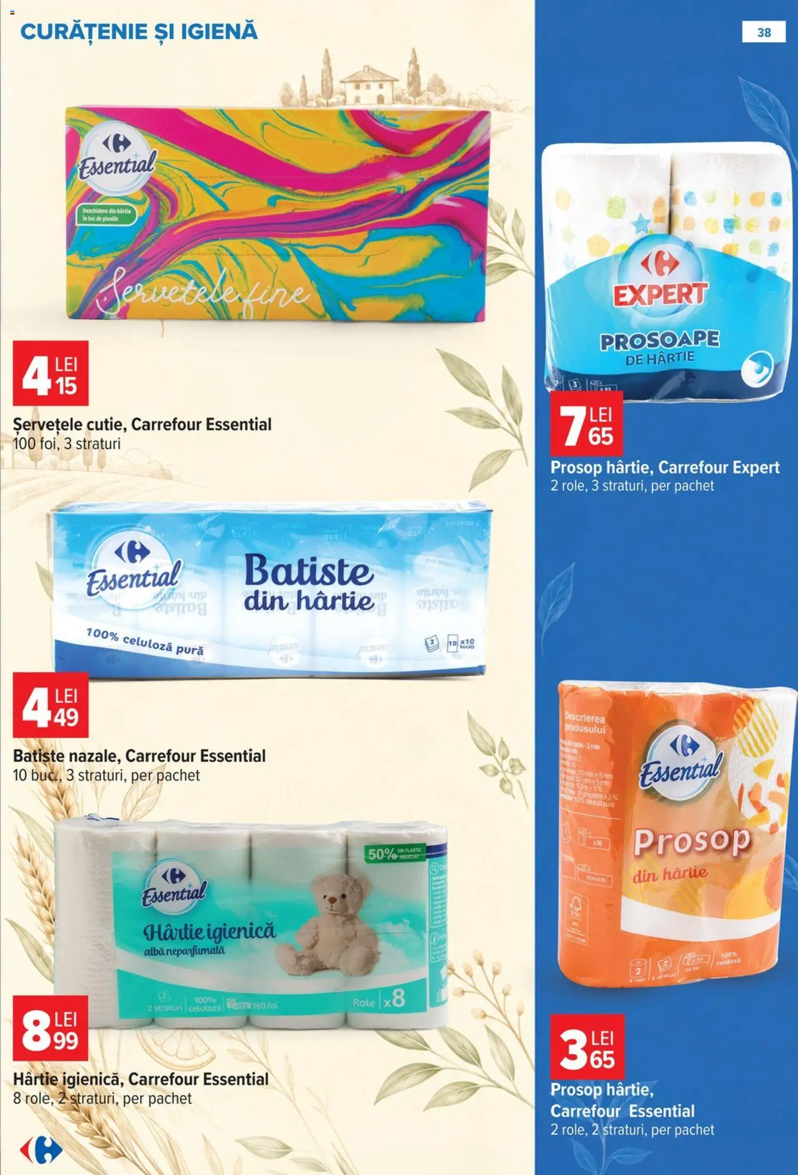 Noul catalog Carrefour – valabil de la 14.10.2026 | Pagină: 38 | Produse: Alba, Role