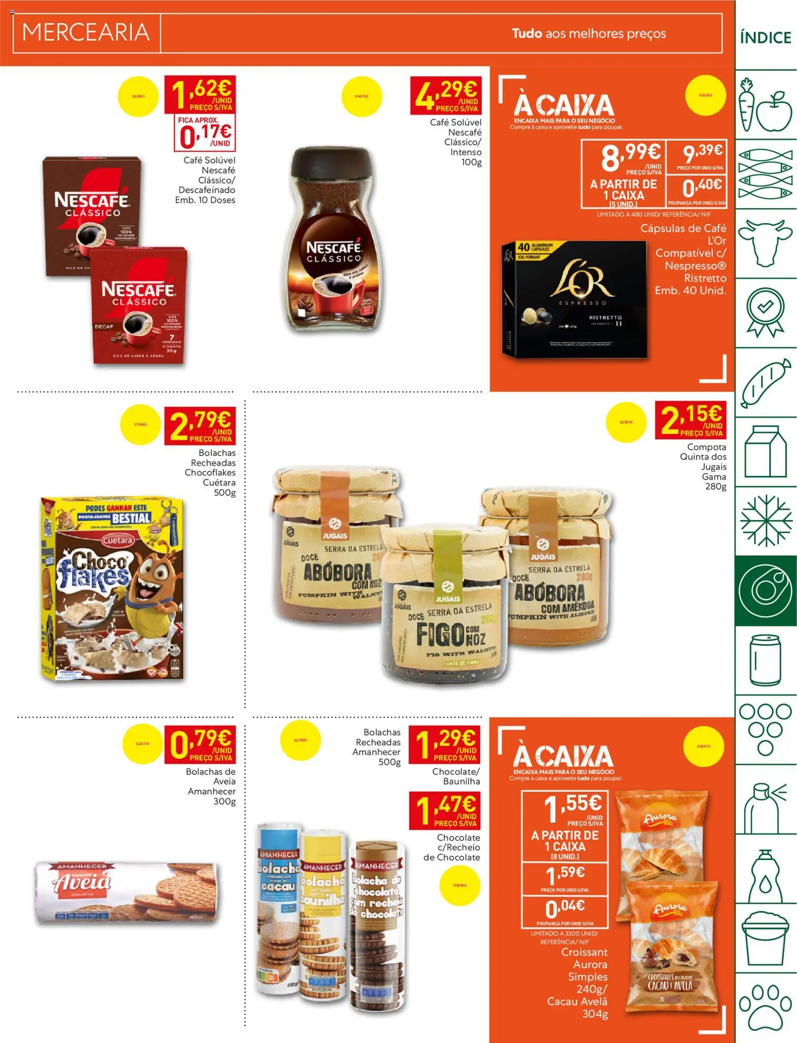 Recheio folheto Madeira │ válido de 16.06.2026 | Página: 21 | Produtos: Aveia, Café solúvel, Chocolate, Compota
