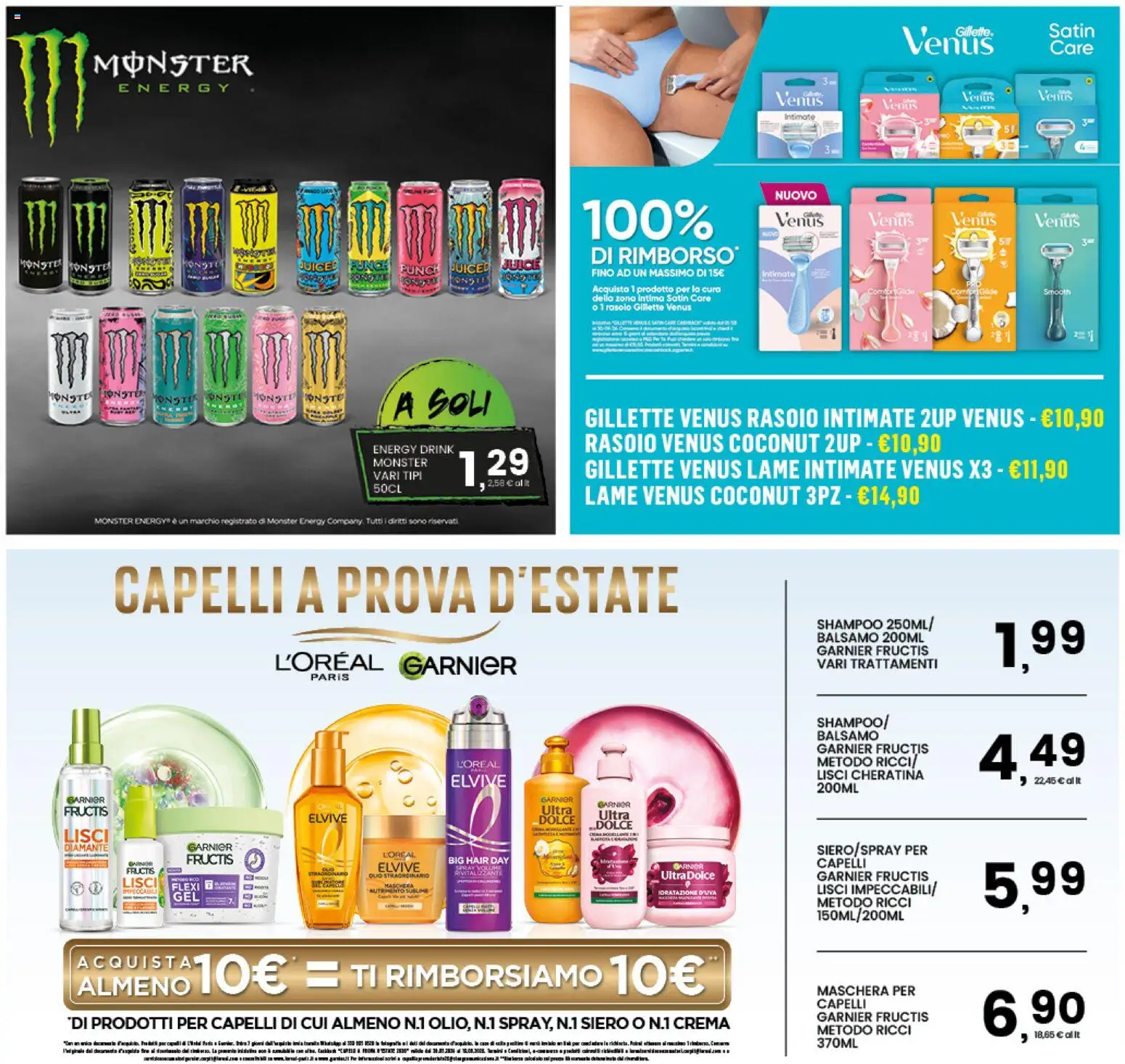 Volantino Interspar del 31/08/2026 | Pagina: 30 | Prodotti: Balsamo, Maschera per capelli, Rasoio, Olio