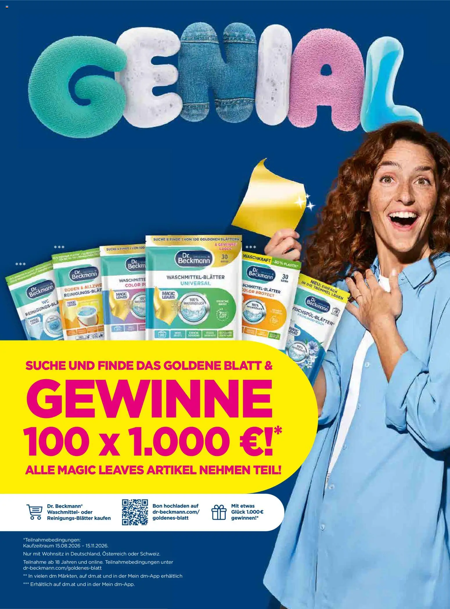 dm drogerie markt Active Beauty Magazin 09/2026 gültig ab 01.09.2026 | Seite: 86 | Produkte: Waschmittel