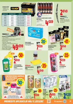 E.leclerc katalog akcije – veljaven od 29.07.2026 | Stran: 29