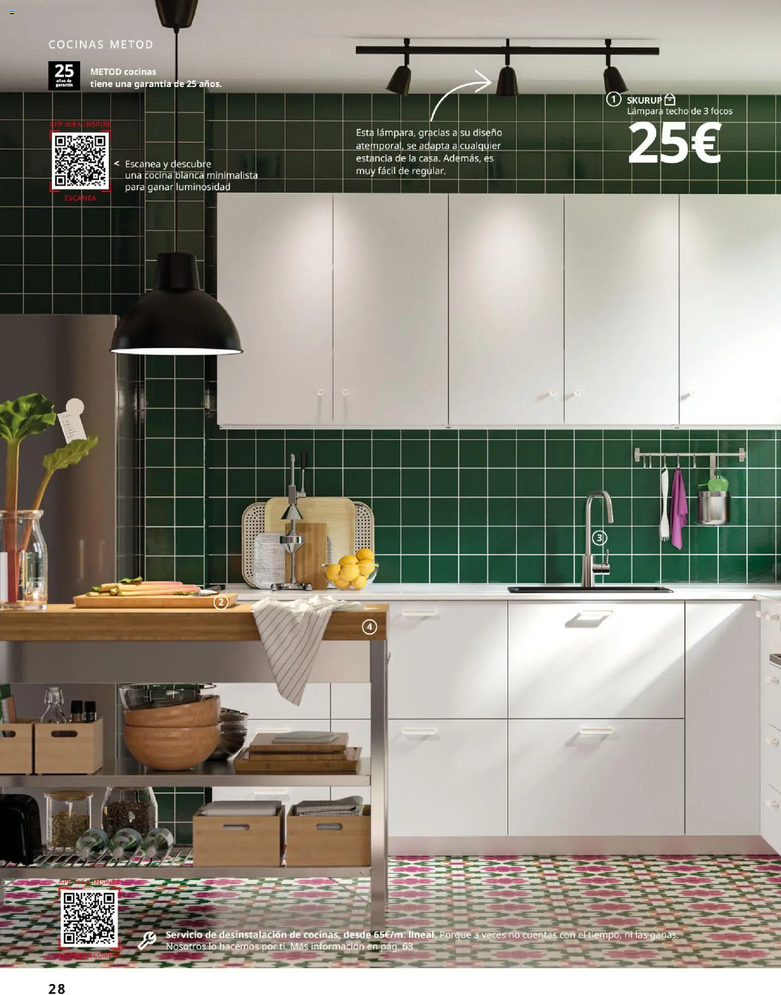 Catálogo IKEA Cocinas │ válido desde el 01/02/2026 | Página: 28 | Productos: Cocina, Lámpara