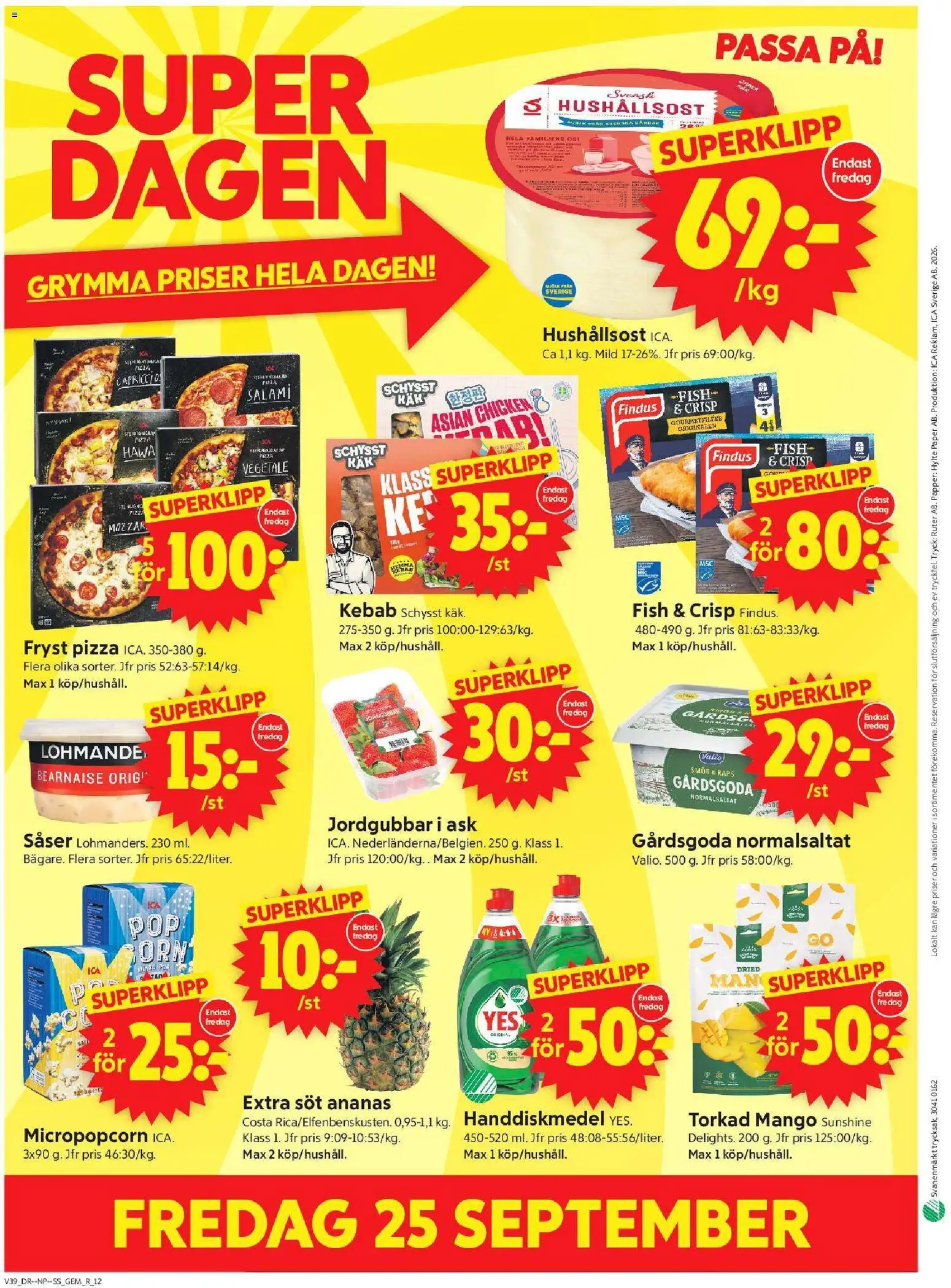 ICA Supermarket reklamblad aktuell från 21/09/2026 | Sida: 14