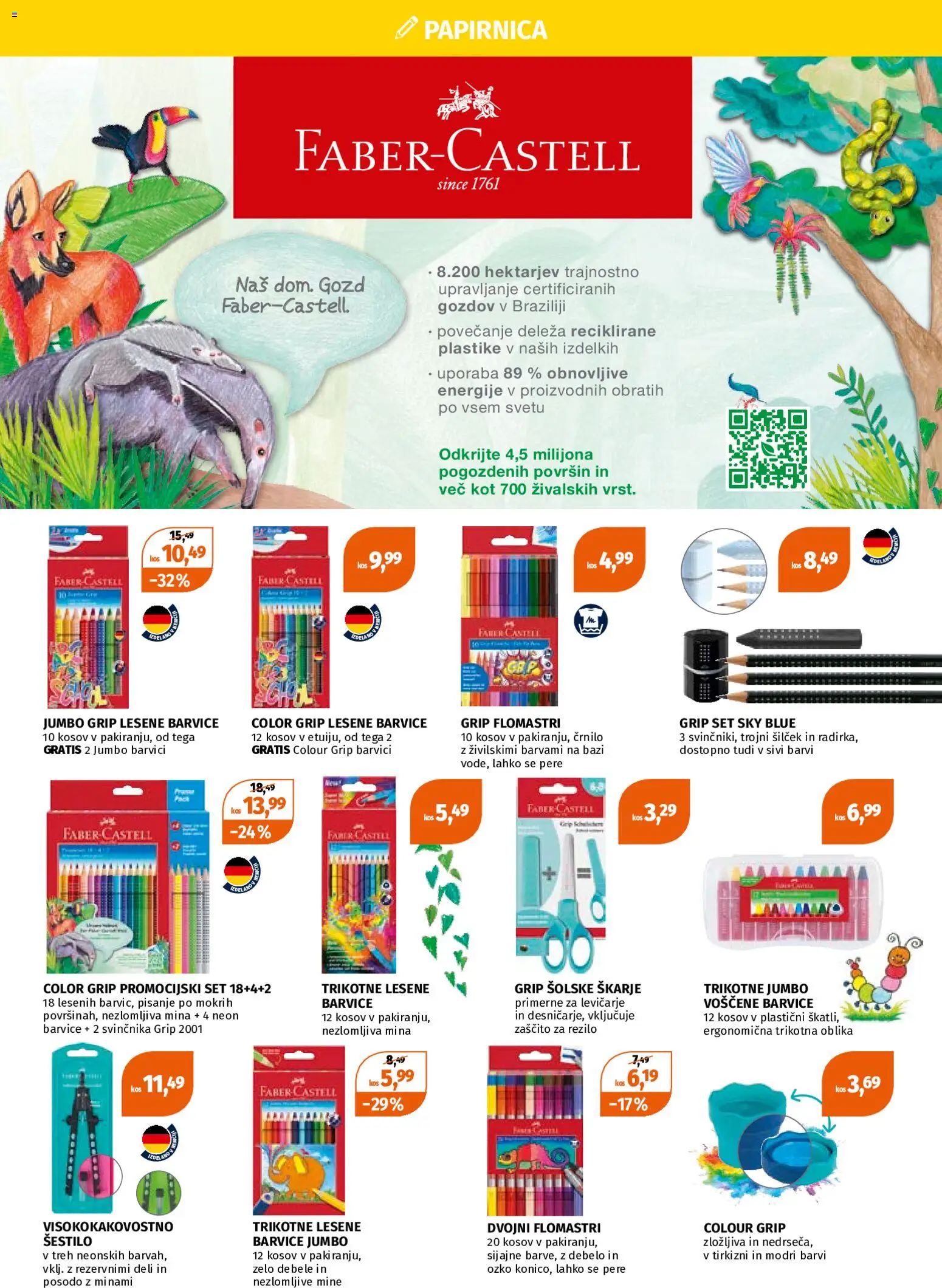Novi Müller katalog ponudbe – veljaven od 20.07.2026 | Stran: 4 | Izdelki: Barvice, Silcek, Kos