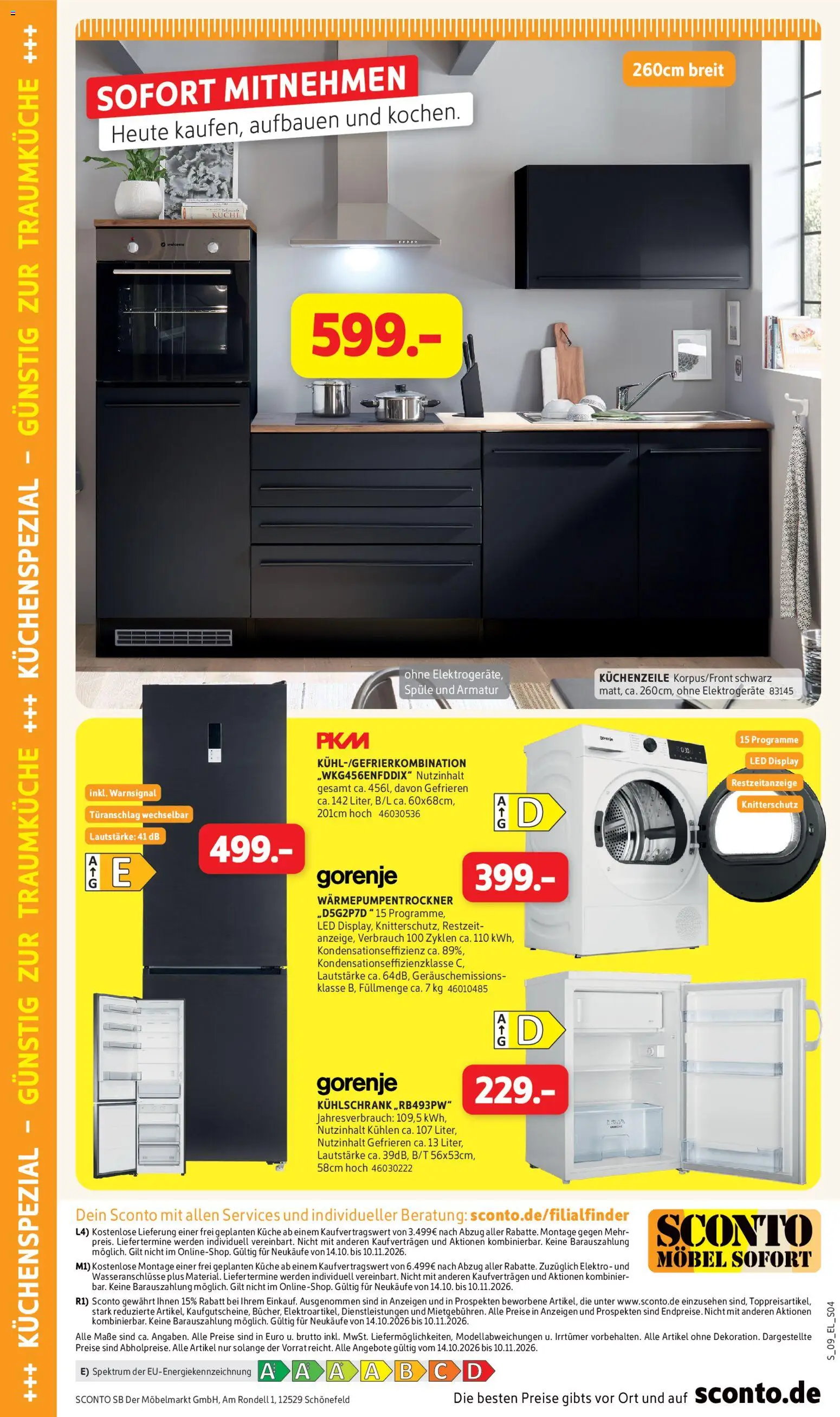 Sconto Küchenspezial – gültig ab 14.10.2026 | Seite: 4