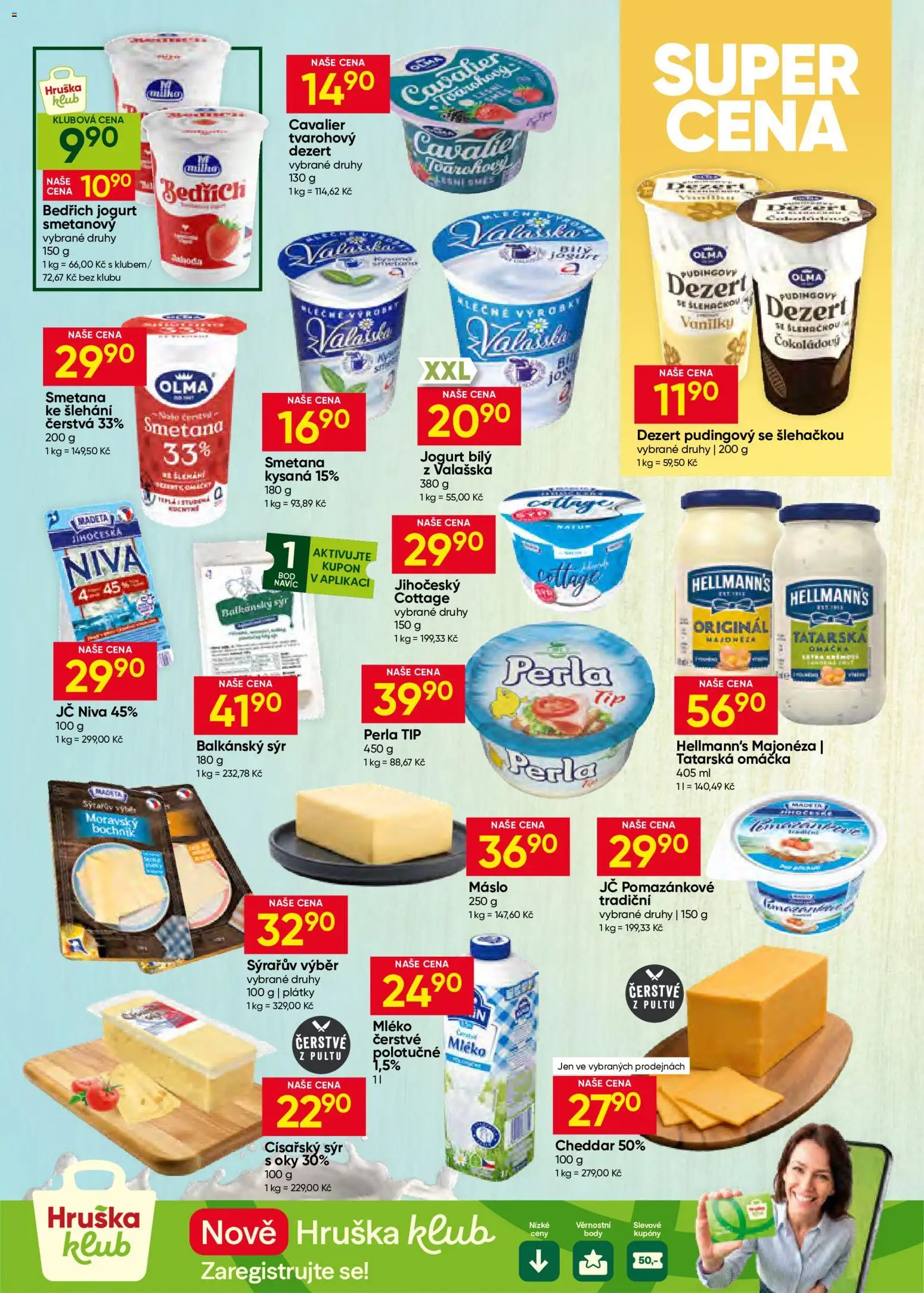 Hruška leták od 02.09.2026 | Strana: 5 | Produkty: Balkánský sýr, Majonéza, Cheddar, Dezert