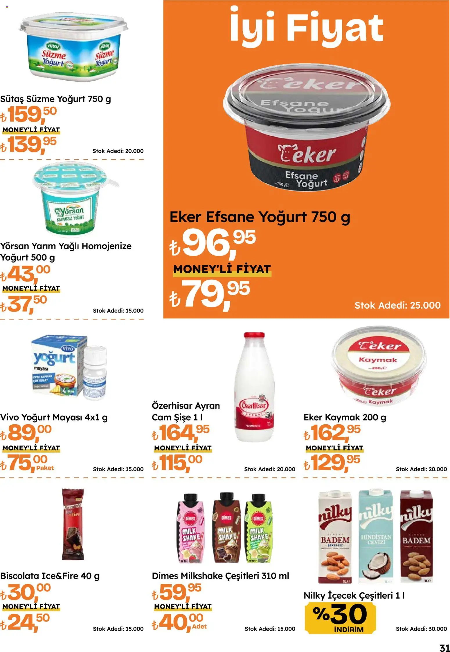 Migros Katalog - 5M Migroskop Dijital - 08 Ekim 2026 tarihinden itibaren geçerlidir | Sayfa: 31 | Ürünler: Hindistan Cevizi, Yoğurt, Badem