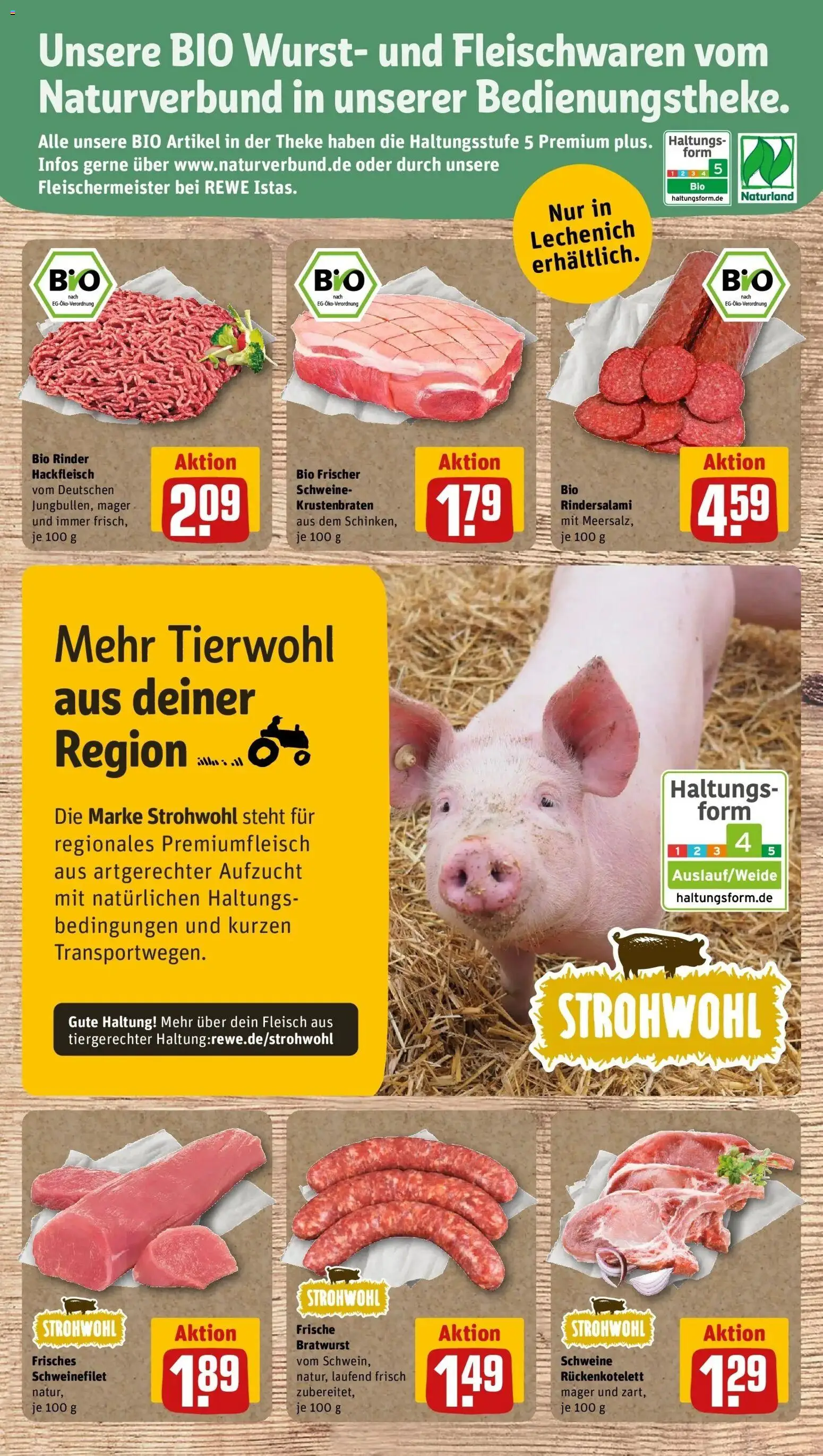 Rewe Prospekt Erftstadt / Lechenich – gültig ab 13.07.2026 | Seite: 25 | Produkte: Theke, Bratwurst, Krustenbraten, Fleisch