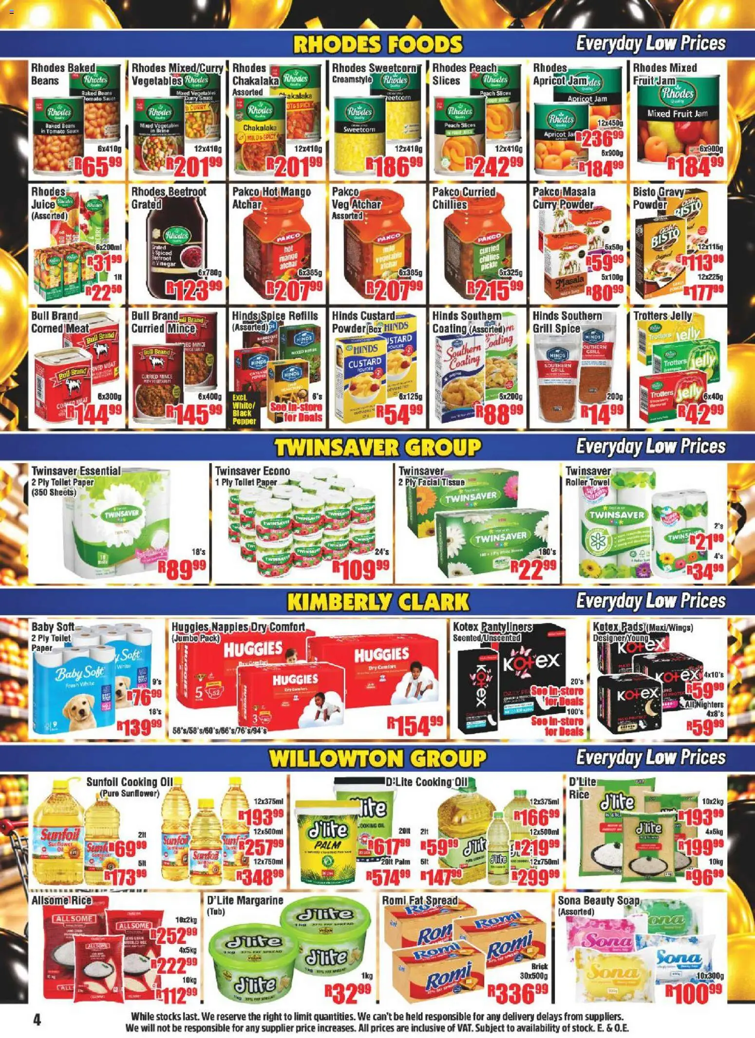 New Devland catalogue – valid from 12/10/2026 | Page: 4 | Products: Box, Towel, Rice, Gravy