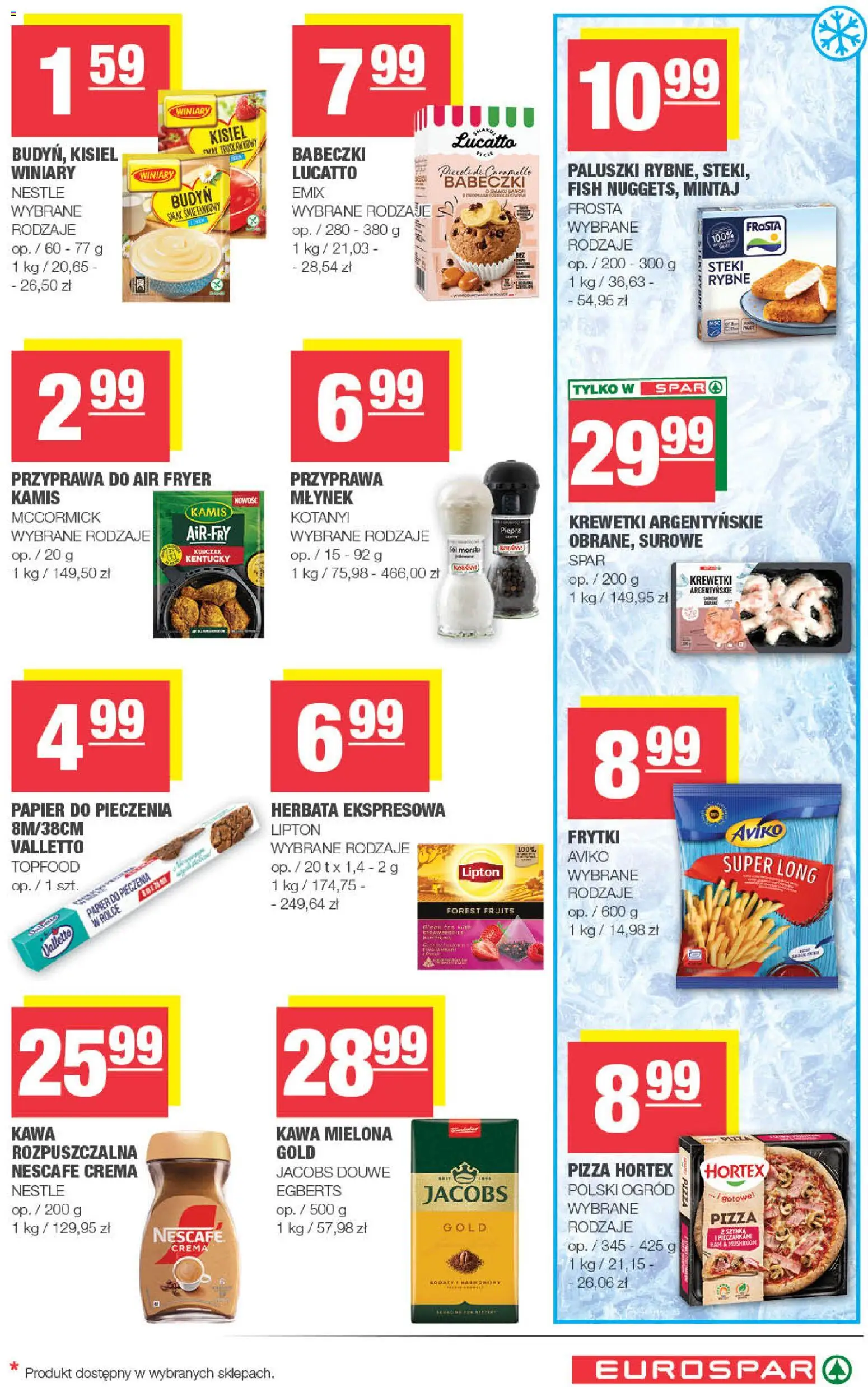 Spar gazetka - Eurospar od 12.08.2026 | Strona: 9 | Produkty: Mintaj, Paluszki, Kawa, Kawa mielona