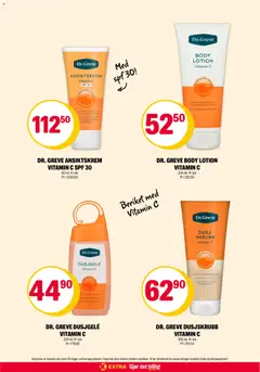 Forhåndsvisning av Coop Extra kundeavis gyldig fra 03/08/2026 | Side: 21 | Produkter: Body, Skrubb, Ansiktskrem, Dusj