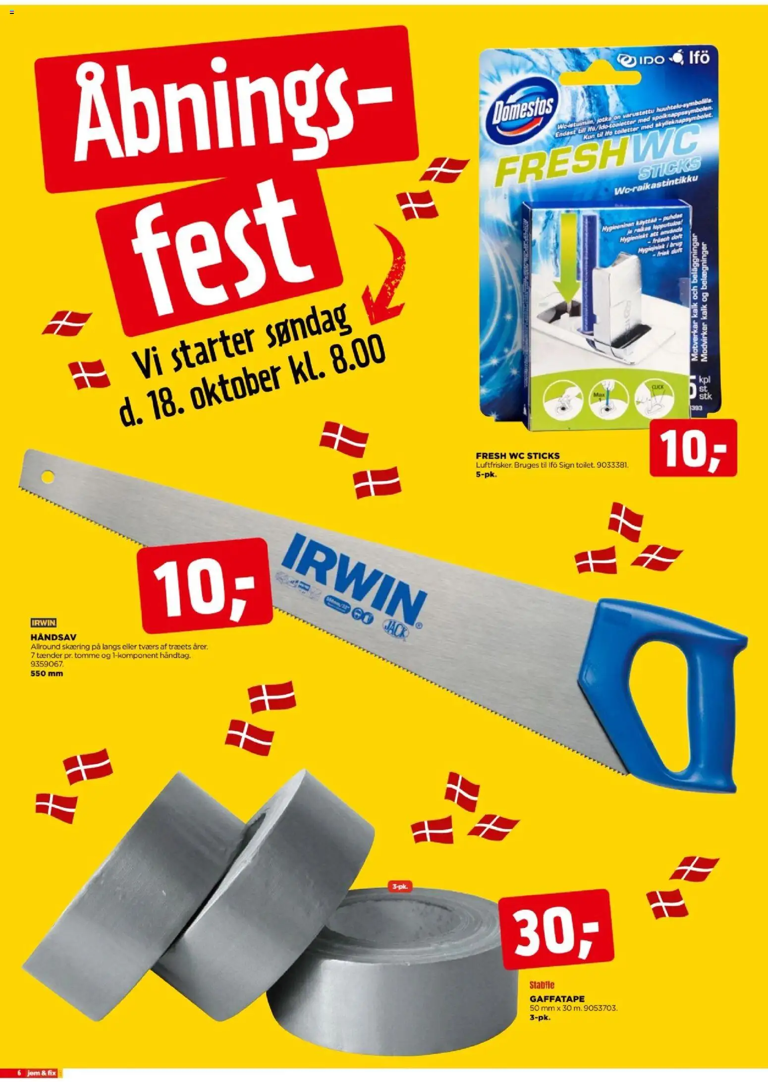 Jem & fix tilbudsavis – gyldig fra 18/10/2026 | Side: 6 | Produkter: Duft