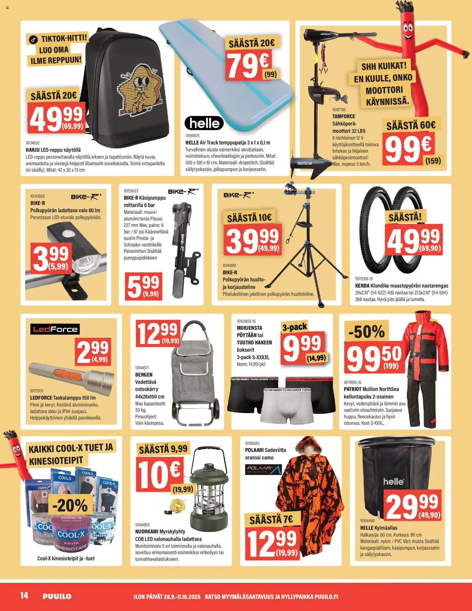 Puuilo tarjoukset – voimassa 28/09/2026 alkaen | Sivu: 14